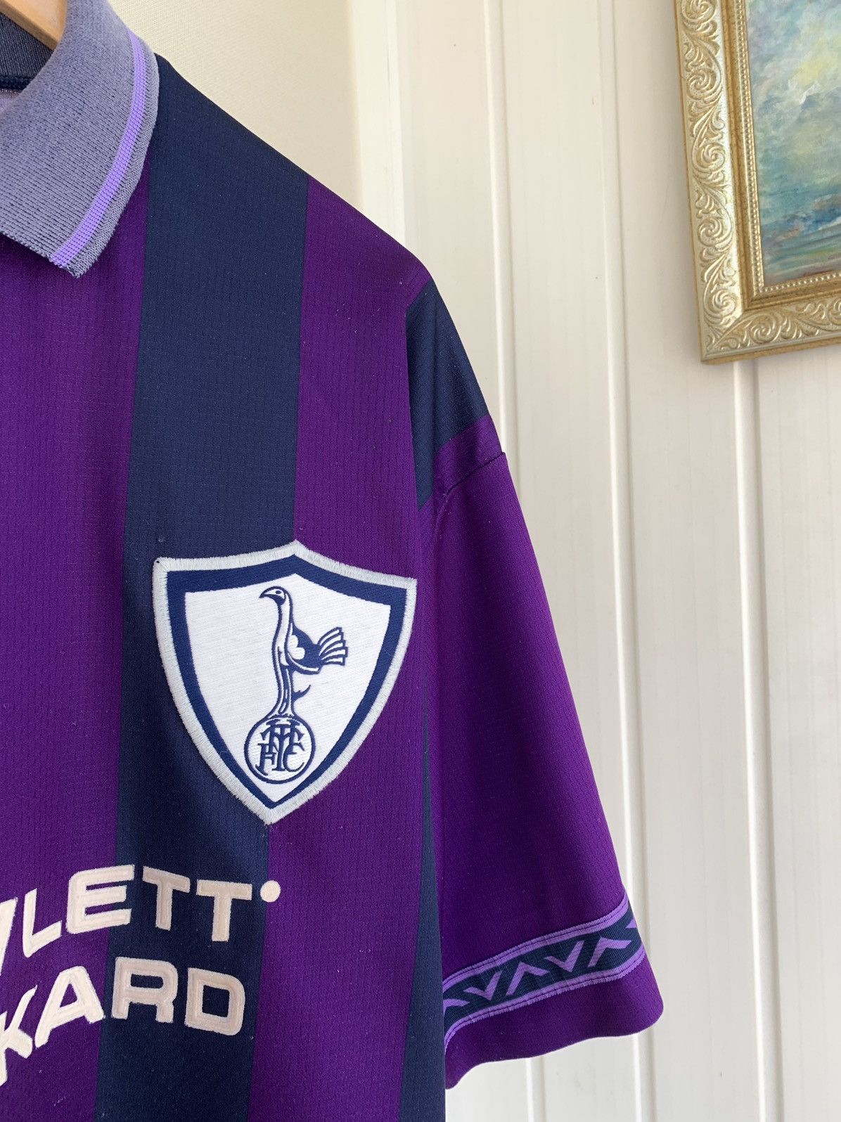 PONY Pony Tottenham Hotspur Vintage 1995-1997 Away Shirt Size L Size US L / EU 52-54 / 3 - 6 Thumbnail