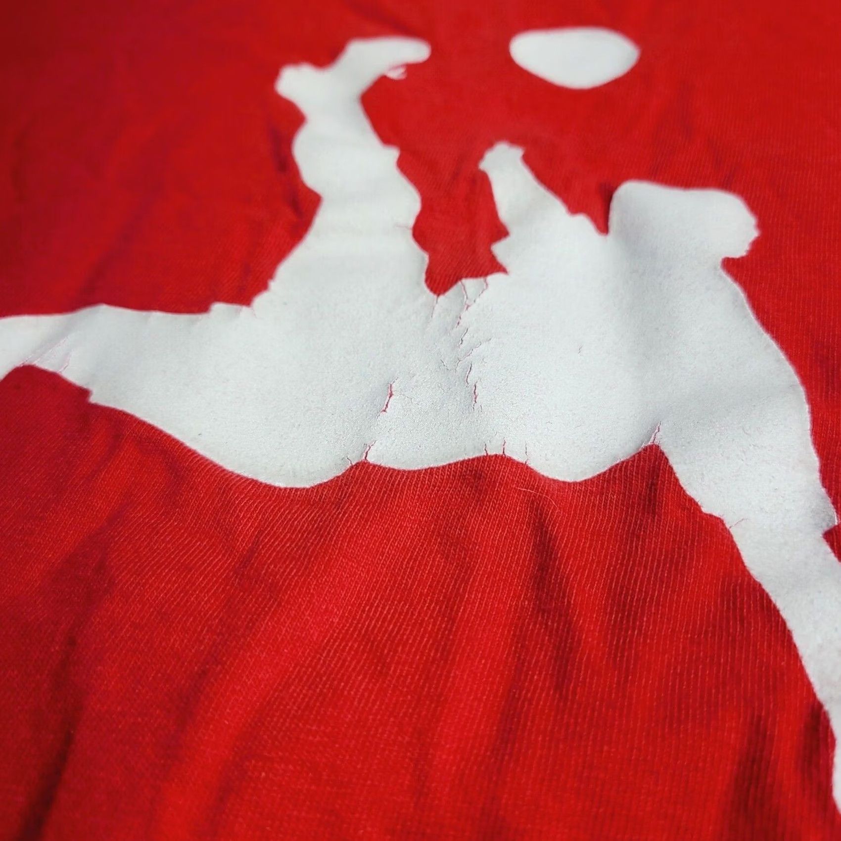 Nike VINTAGE Nike Air Y2K Red Futbol Soccer T-Shirt Men's Size XL Graphic Size US XL / EU 56 / 4 - 4 Thumbnail