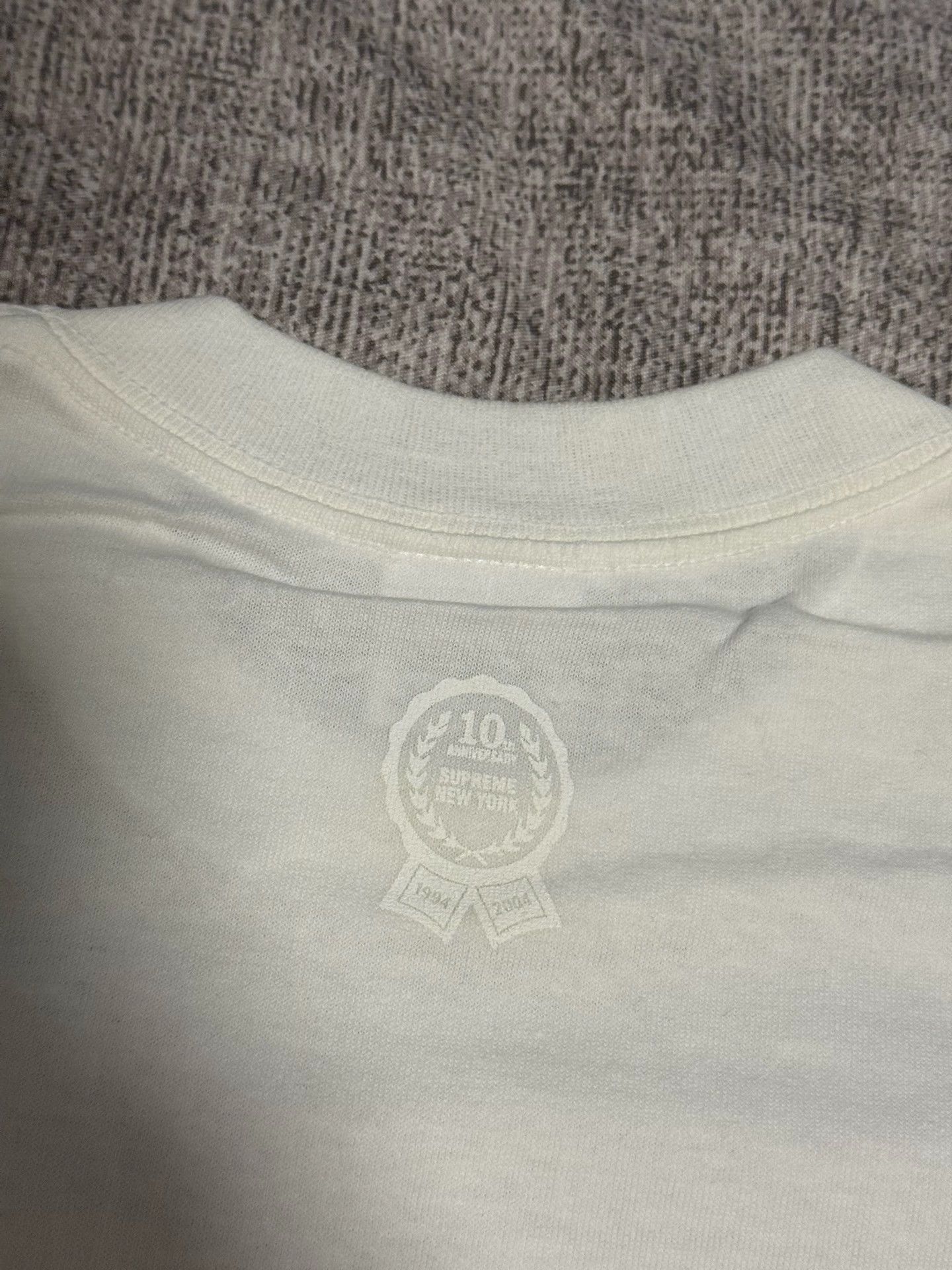 Supreme Supreme 2004 Kate Moss 10th Box Logo SS Tee M New Size US M / EU 48-50 / 2 - 6 Thumbnail