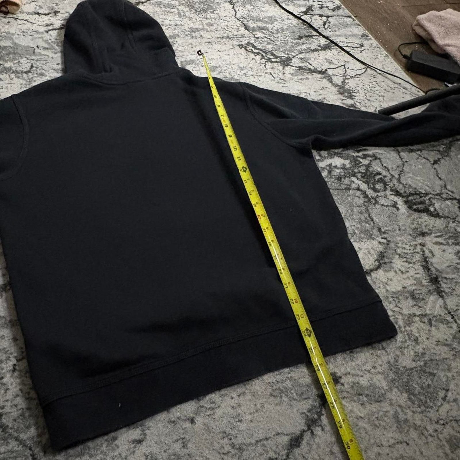 Nike Vintage black nike spellout hoodie xl 2000’s Size US XL / EU 56 / 4 - 6 Thumbnail