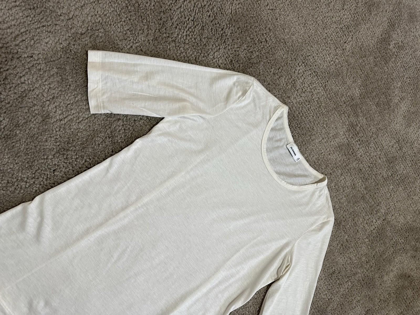 Jil Sander Jil Sander Women T-Shirt Sz M Size M / US 6-8 / IT 42-44 - 3 Thumbnail