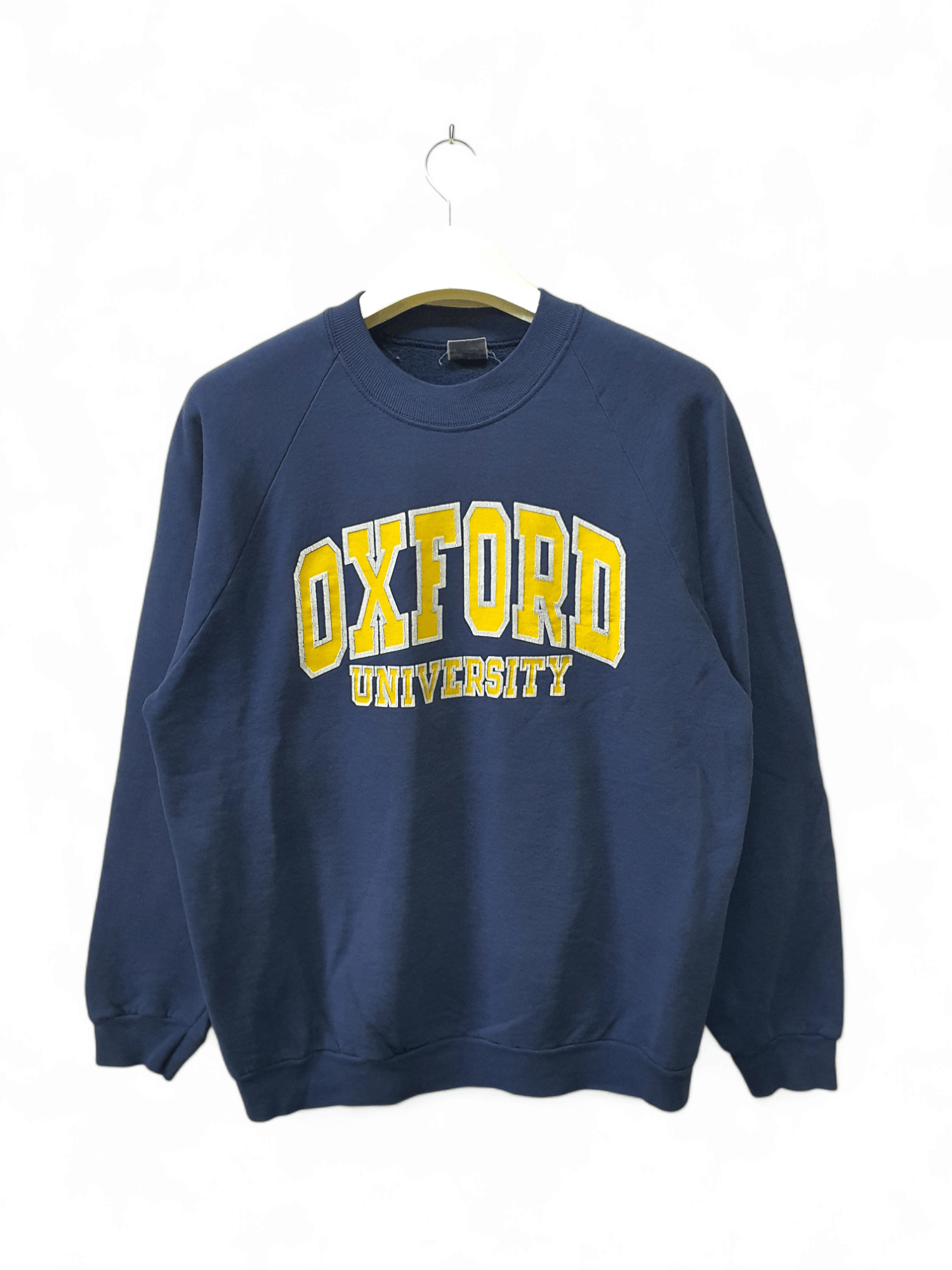 Vintage navy blue "Oxford University" crewneck sweatshirt Size US L / EU 52-54 / 3 - 1 Thumbnail