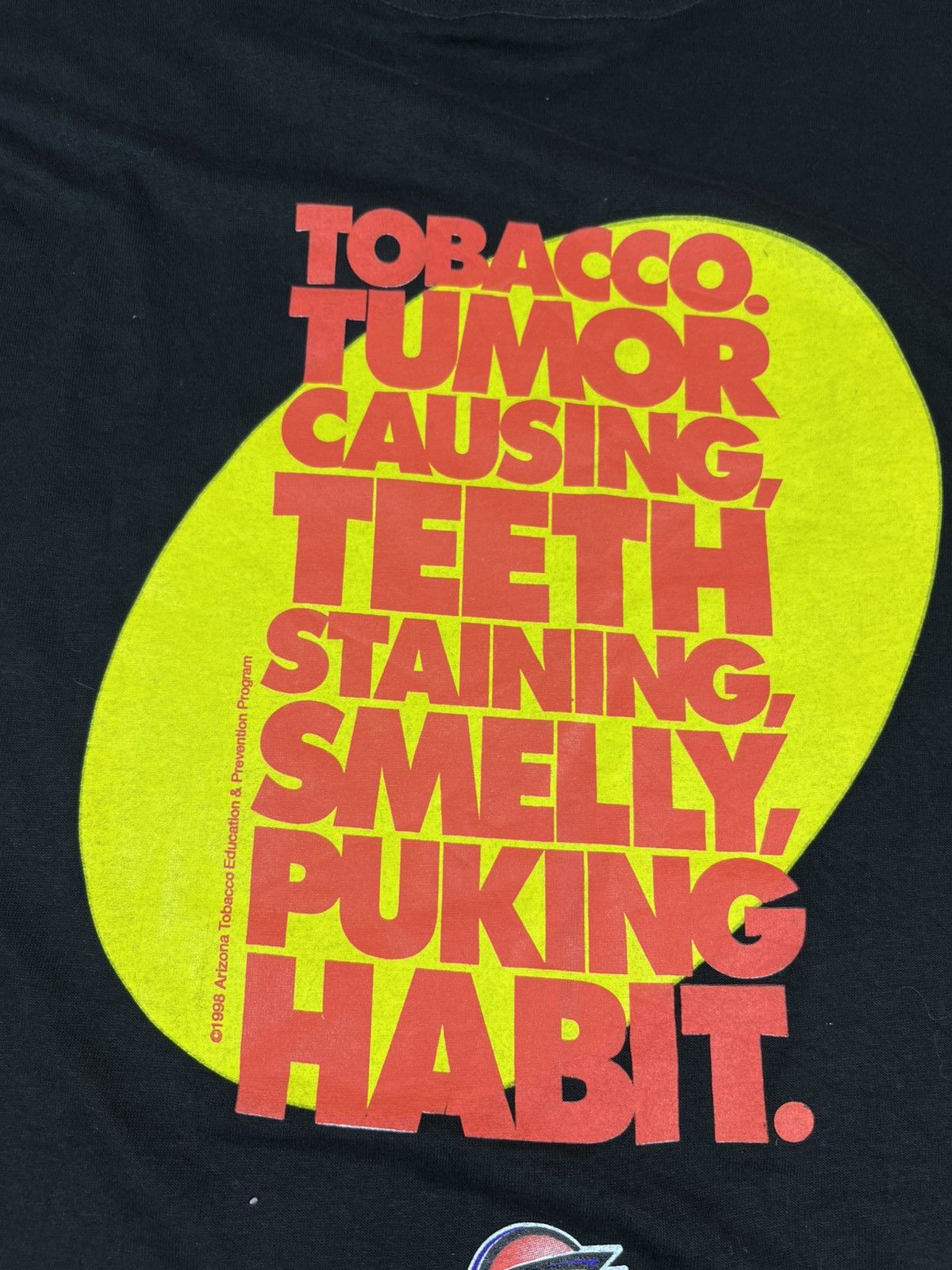 Vintage 1998s Vintage Phoenix Mercury Anti Tobacco Campaign Tee Size US L / EU 52-54 / 3 - 8 Thumbnail