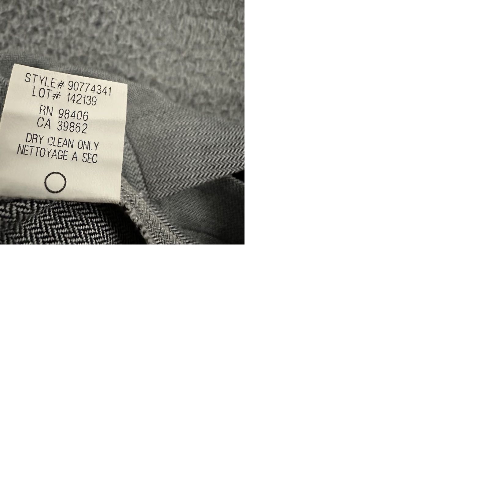 Theory Theory Skirt Women Gray 0 Wool Blend Knee Length Pencil Straight USA Made Size 25" / US 0 / IT 36 - 9 Thumbnail
