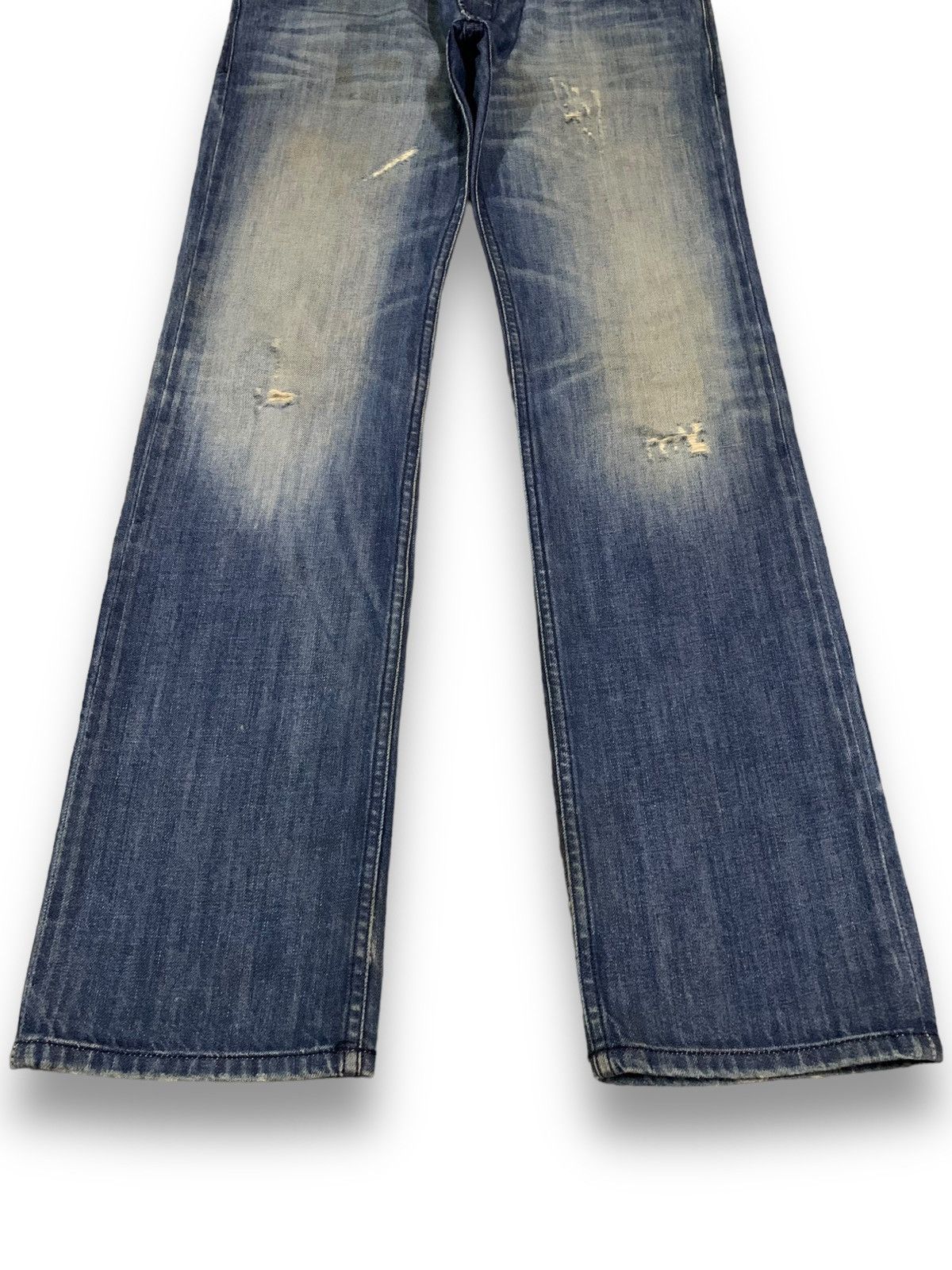 Diesel Vintage Diesel Industry Safado Mud Wash Button Fly Jeans Size US 31 - 10 Thumbnail