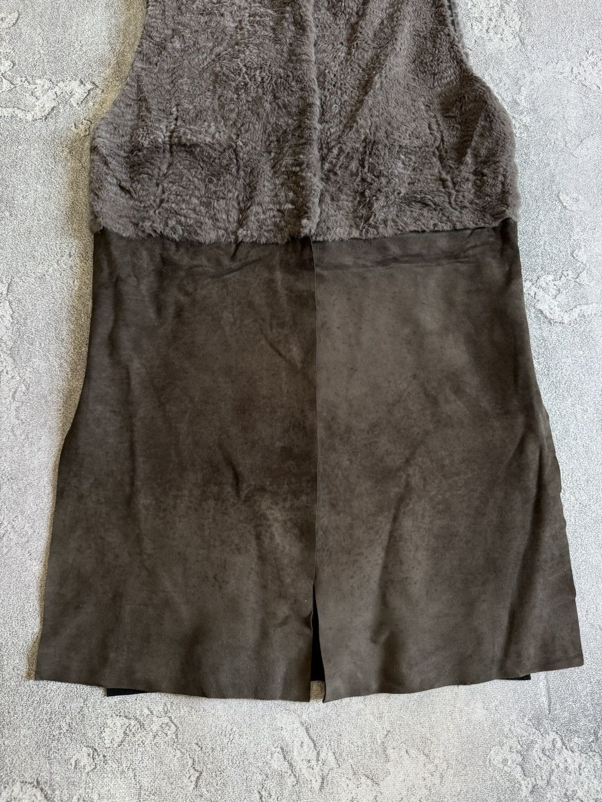 Salvatore Santoro Salvatore Santoro 40 leather long vest sleeveless jacket Size S / US 4 / IT 40 - 7 Thumbnail