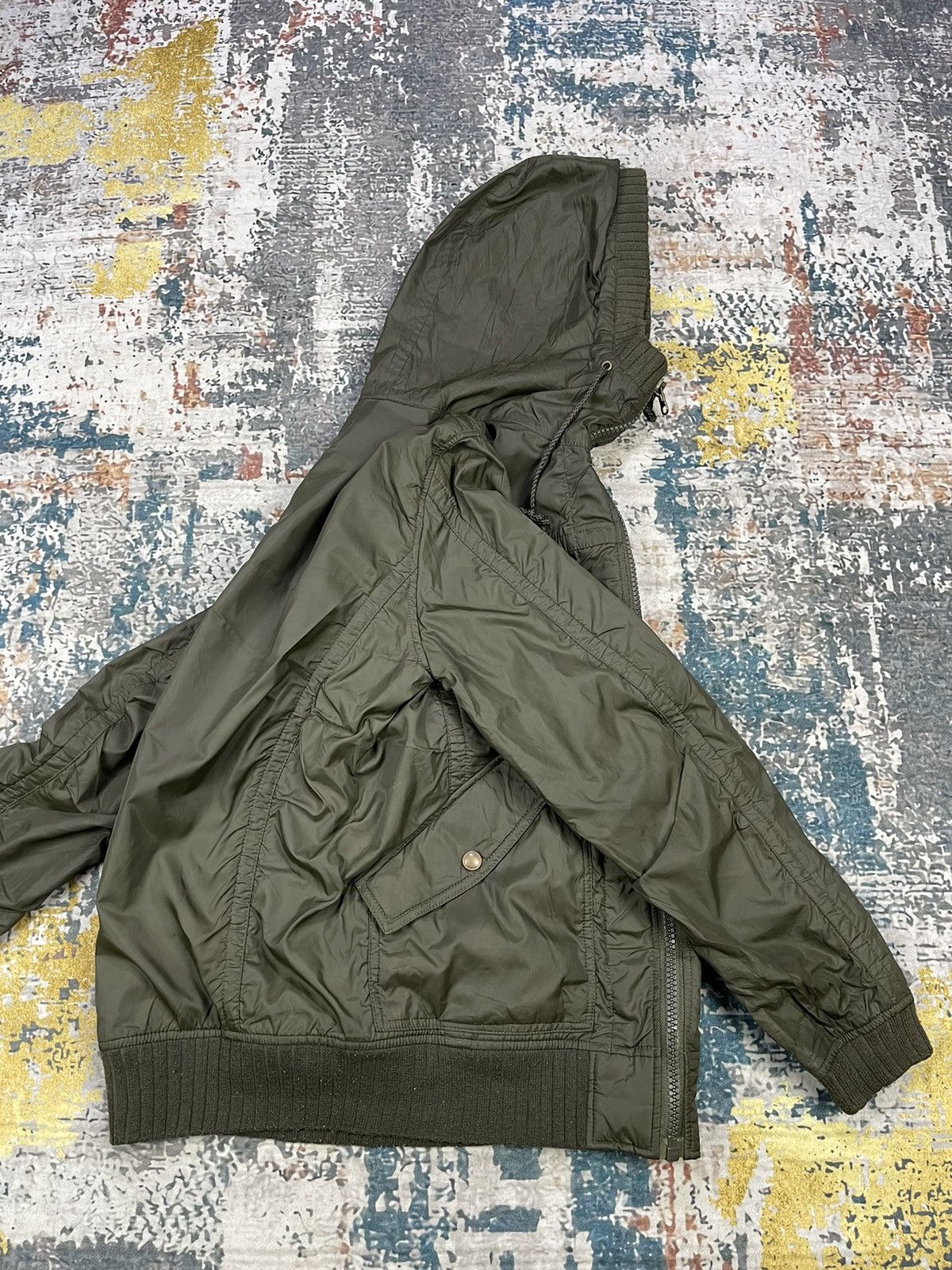 George George Slim Fit Blanket Lining Nylon Jacket Size US M / EU 48-50 / 2 - 5 Thumbnail