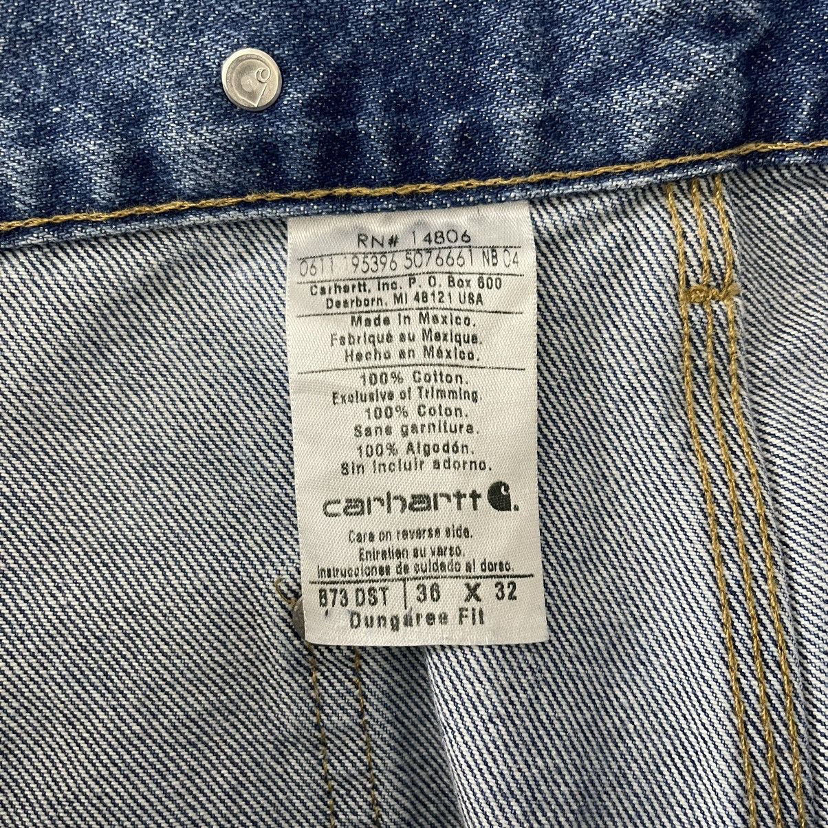 Carhartt CARHARTT Vintage 90s Mens Double Knee Baggy Skater Jeans Size US 36 / EU 52 - 11 Thumbnail