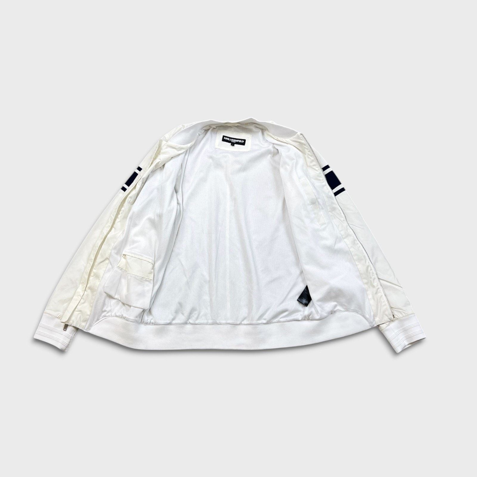 Karl Lagerfeld Karl Lagerfeld Paris Jacket Small Lightweight Windbreaker Size US S / EU 44-46 / 1 - 6 Thumbnail