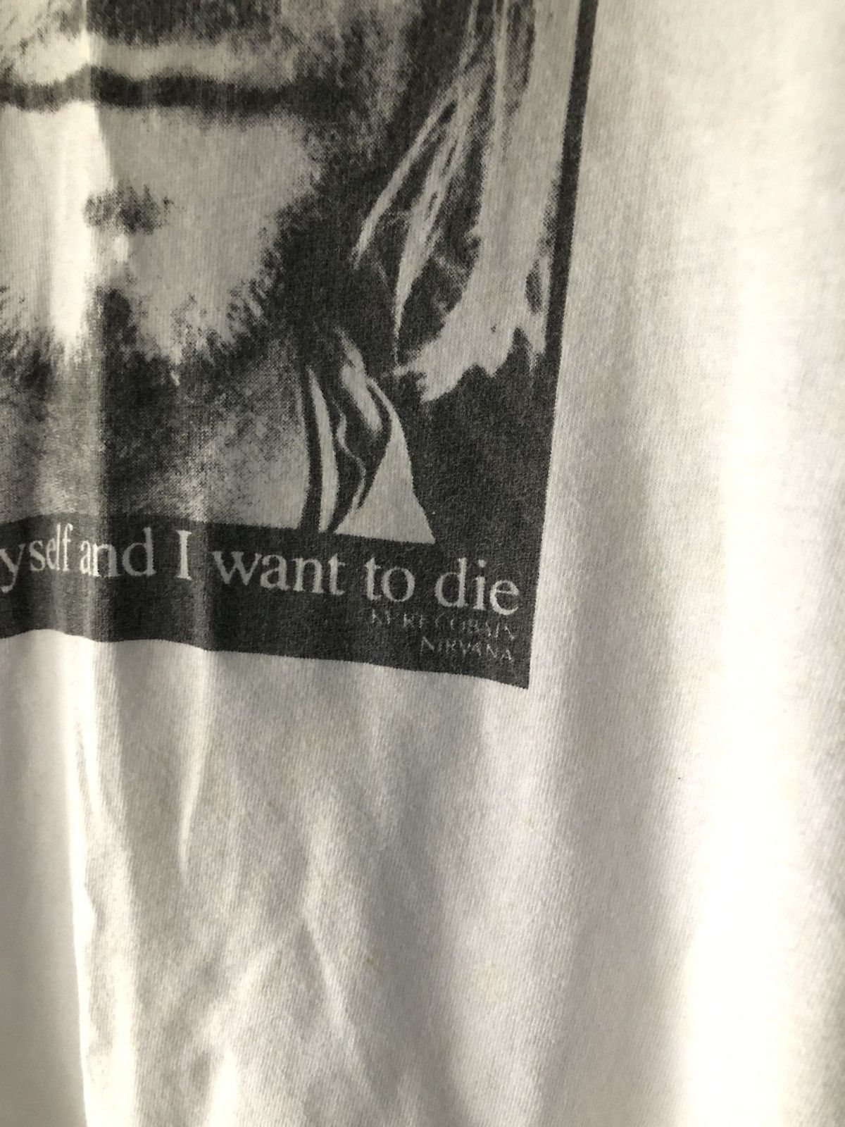 Nirvana Vintage 90s Single Album kurt Cobain Size US S / EU 44-46 / 1 - 4 Thumbnail