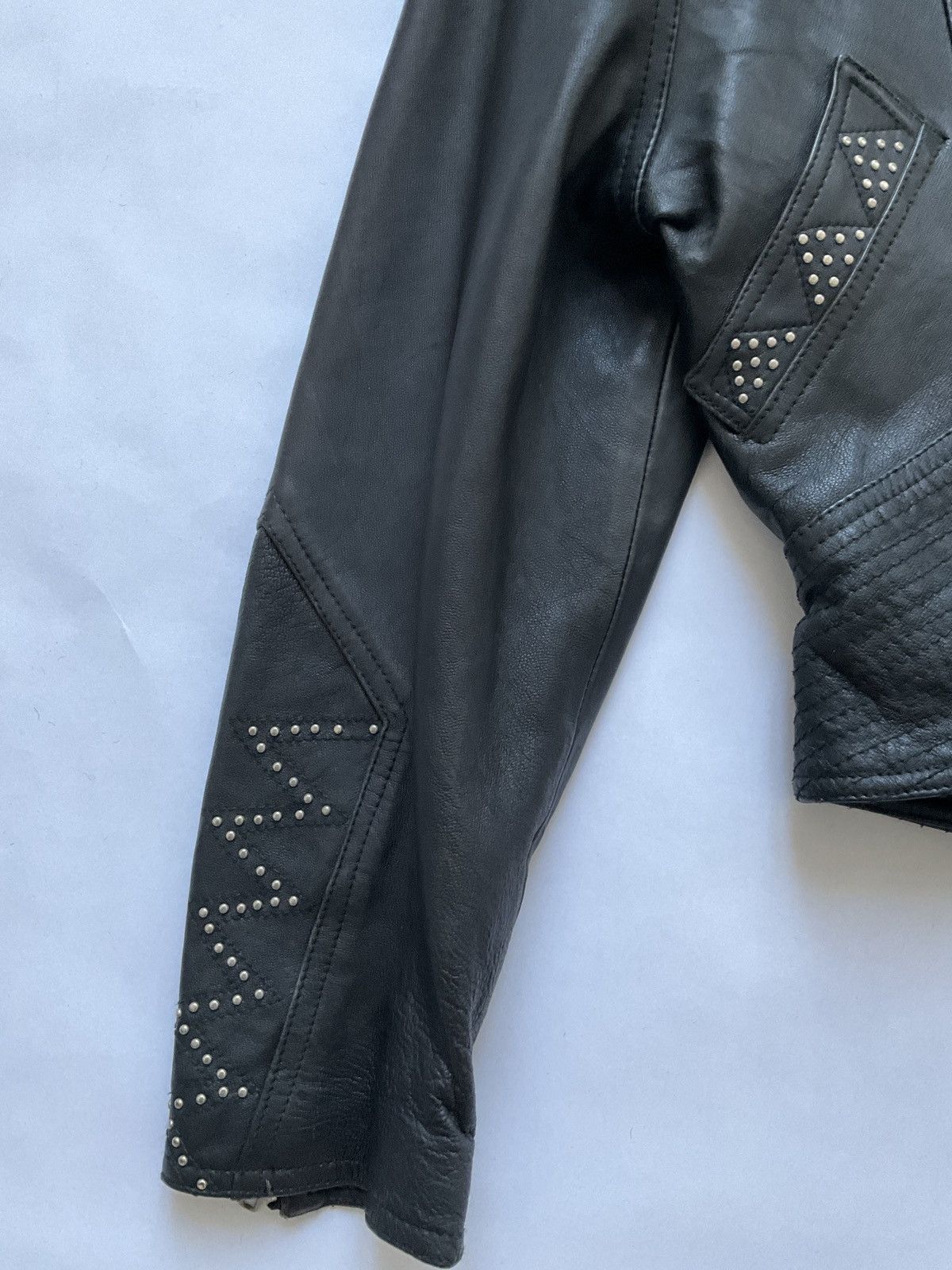 Vintage Vintage leather jacket with studs Size M / US 6-8 / IT 42-44 - 4 Thumbnail