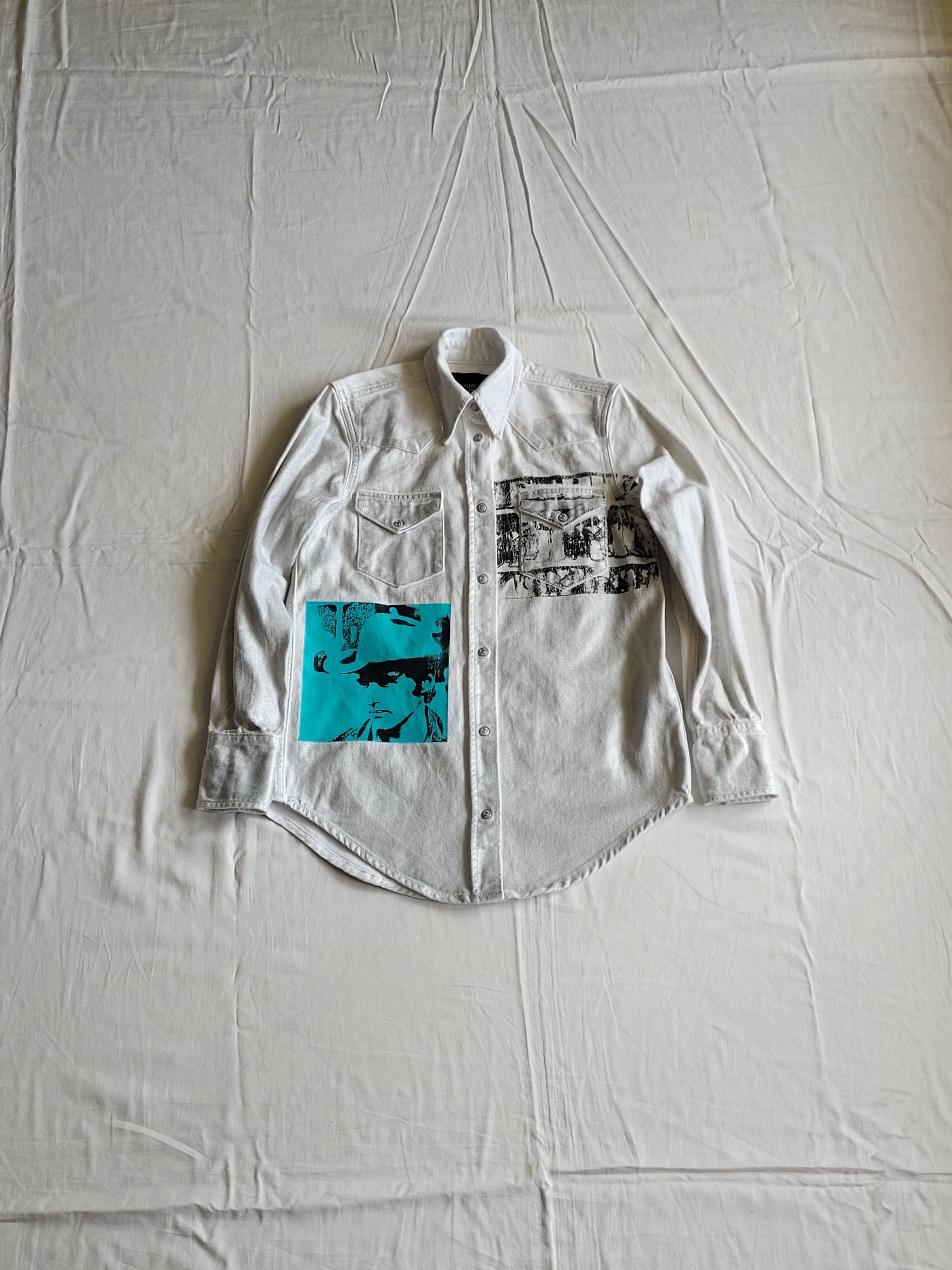 Raf Simons Calvin Klein by Raf Simons "cowboy" printed shirt/overshirt Size US XS / EU 42 / 0 - 1 Thumbnail