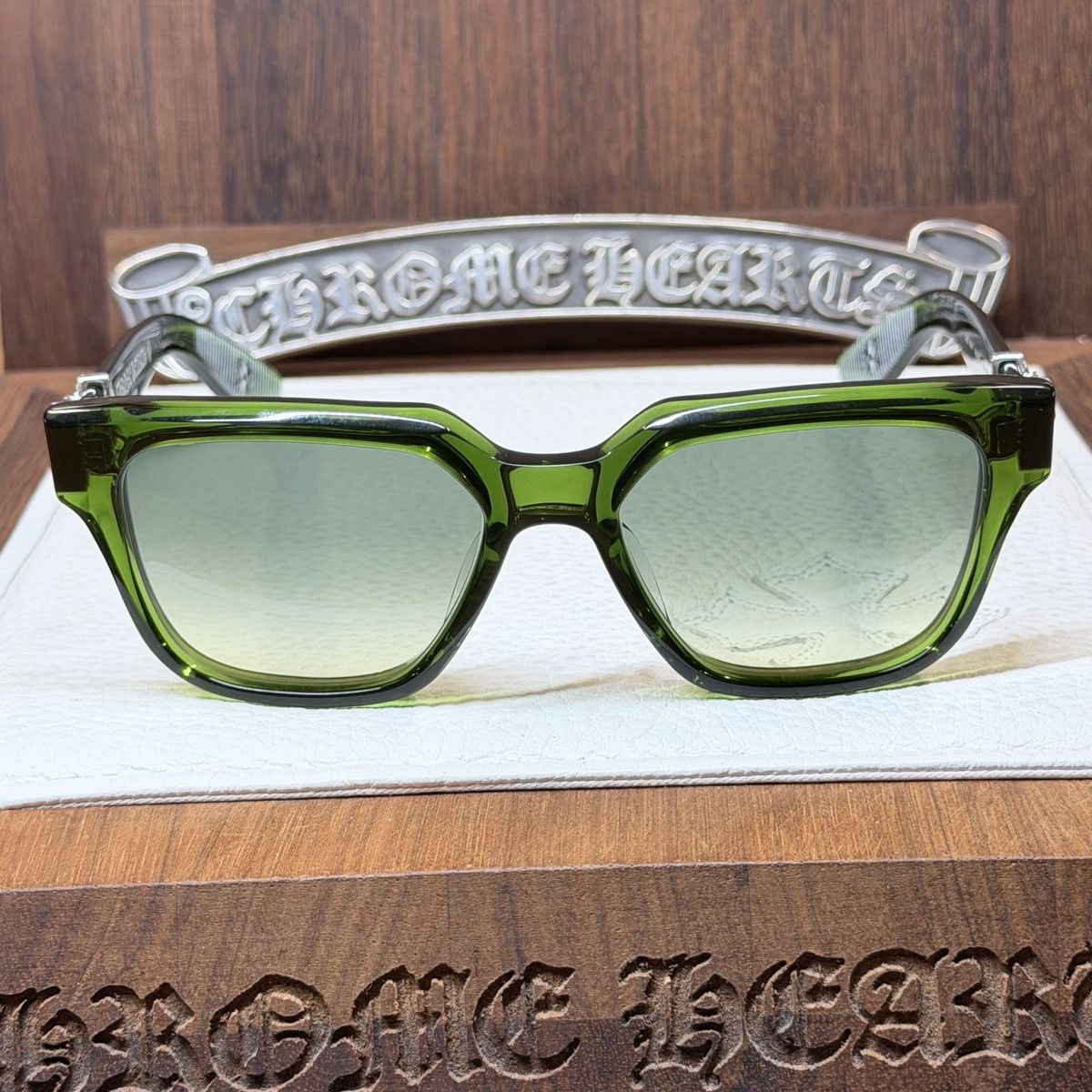 Chrome Hearts Chrome Hearts VAGILLIONAIRE II 1/1 Sunglasses Size ONE SIZE - 3 Thumbnail