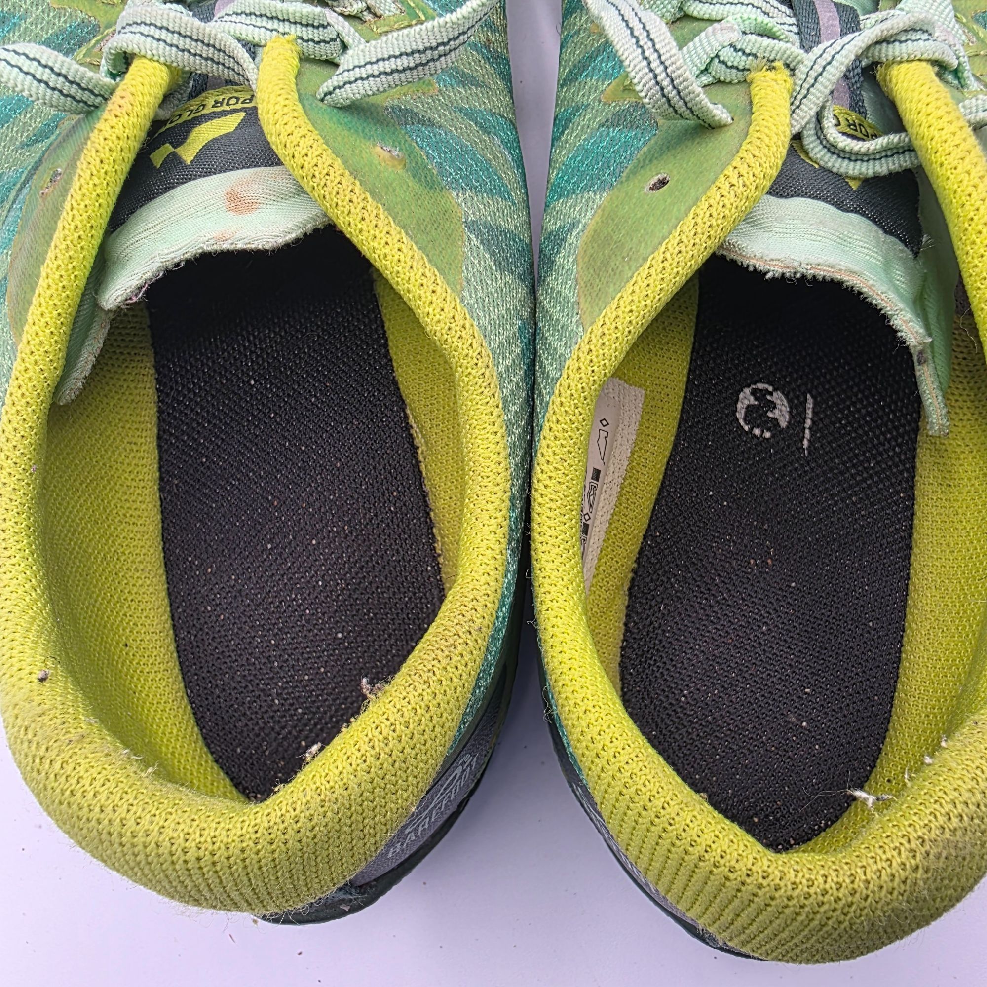 Merrell Merrell Barefoot Vapor Glove 3 Womens Size 7 Green Yellow Mi Size US 7 / IT 37 - 6 Thumbnail