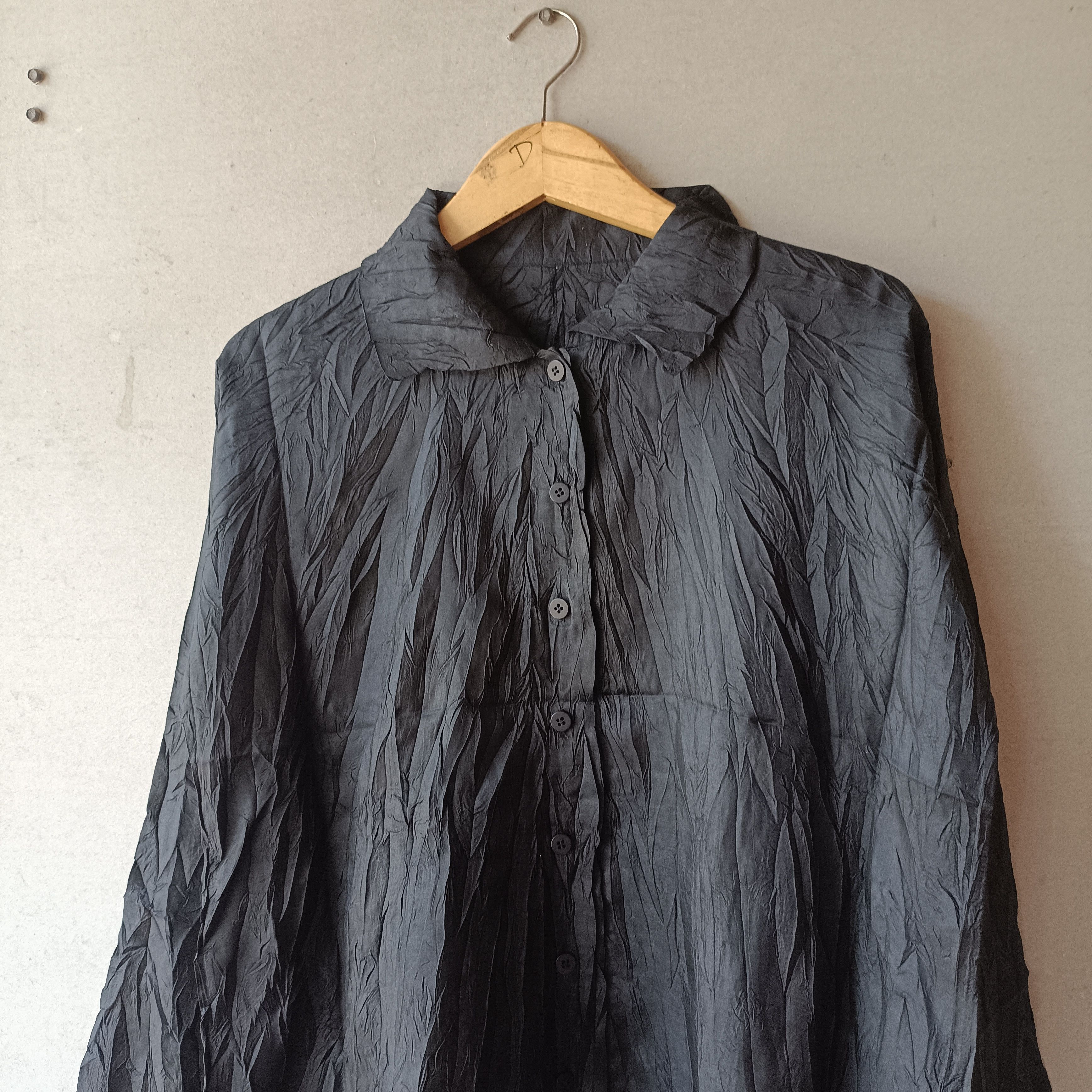 Issey Miyake ISSEY MIYAKE PLEATS PLEASE Textured COPPER CUT AND SEW LS Size M / US 6-8 / IT 42-44 - 3 Thumbnail