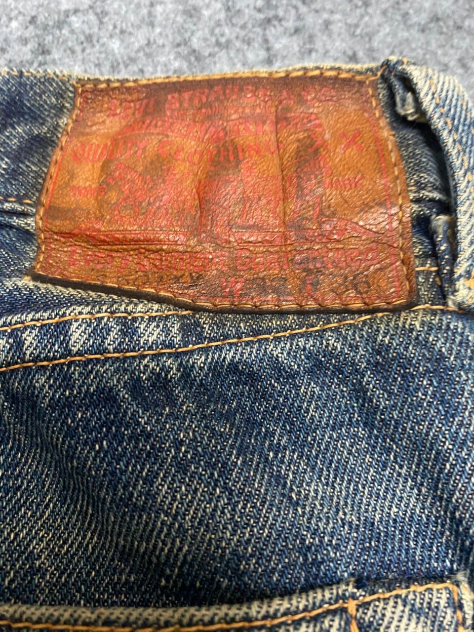 Kapital Vintage Levis 501xx Ww2 Selvedge Redline Distressed Denim Size US 30 / EU 46 - 22 Thumbnail