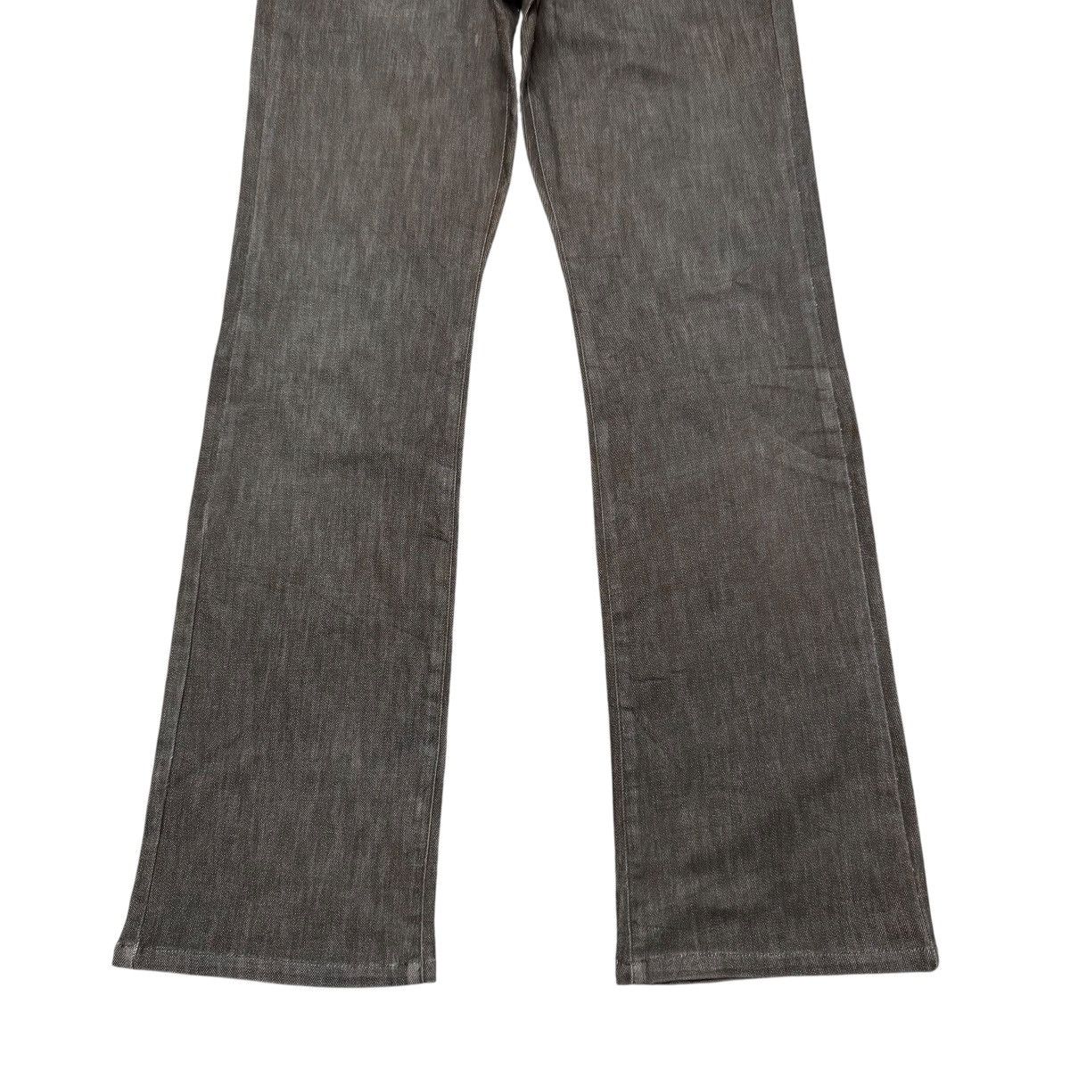 Melrose Men's Melrose Brown Denim Flare Jeans Hedi slimane style Size US 30 / EU 46 - 6 Thumbnail