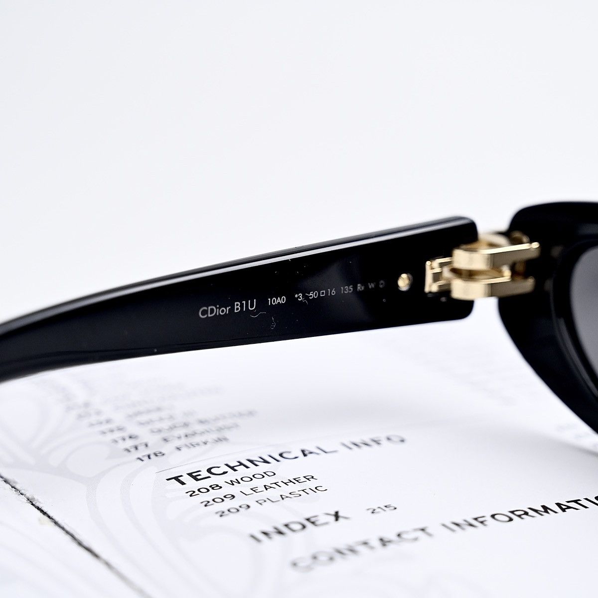 Dior DIOR CDIOR B1U SUNGLASSES Size ONE SIZE - 6 Thumbnail