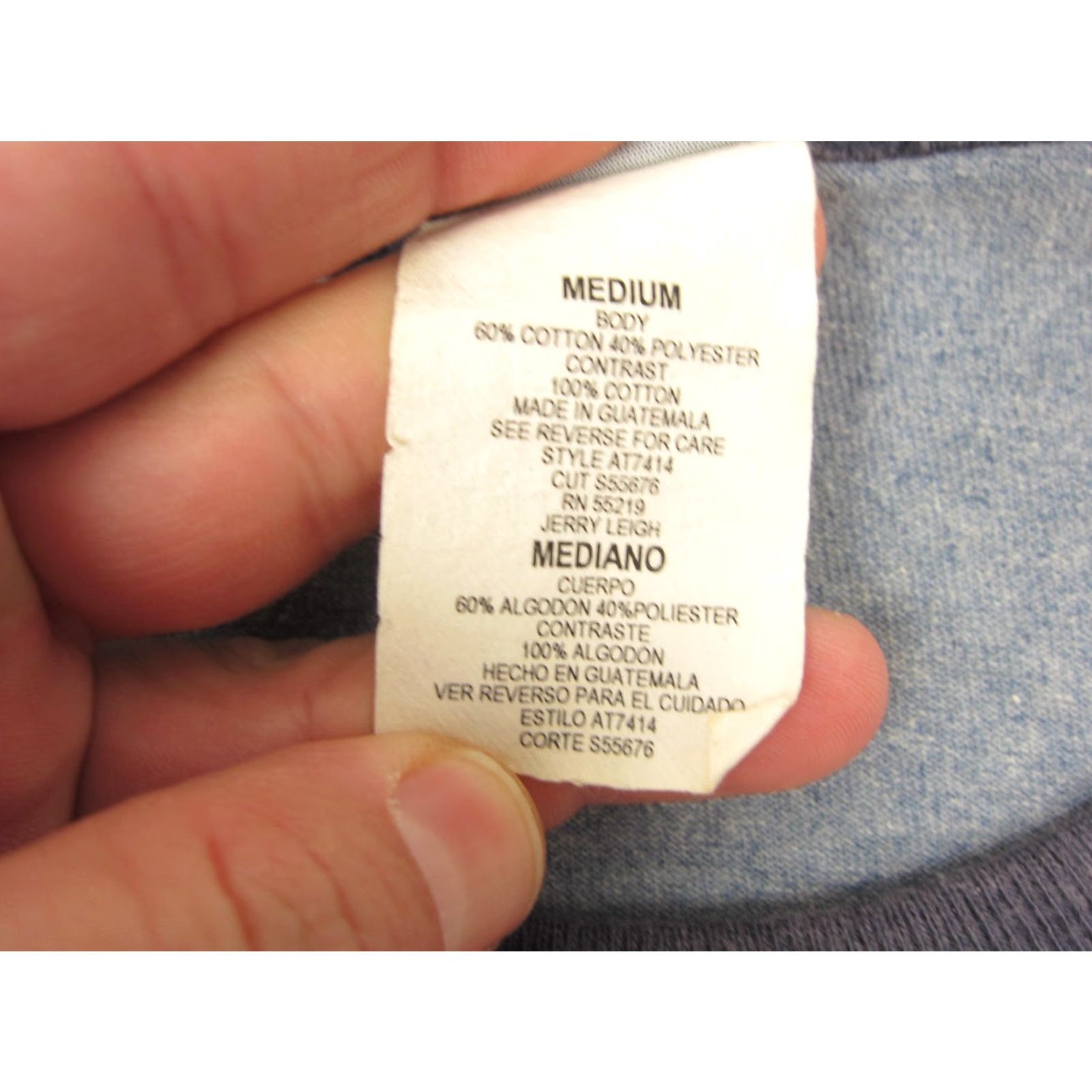 Disney VINTAGE Disney Mickey Mouse Shirt Womens M Blue Heather 90s Y2K Crew Neck Short Sleeve T-Shirt Casual Womens Size M / US 6-8 / IT 42-44 - 5 Thumbnail