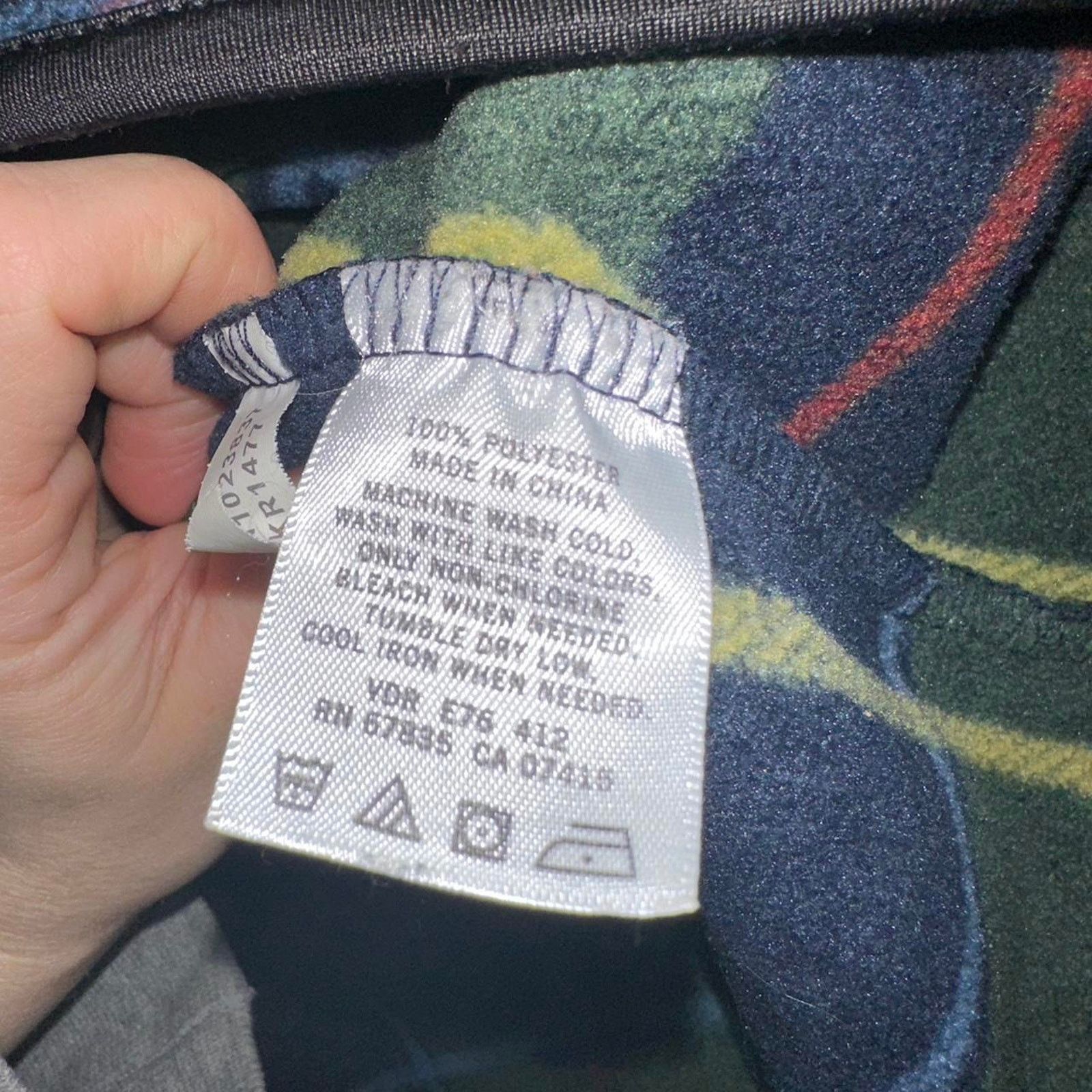 Nautica Nautica 1/4 Zip Fleece Jacket Size US L / EU 52-54 / 3 - 4 Thumbnail