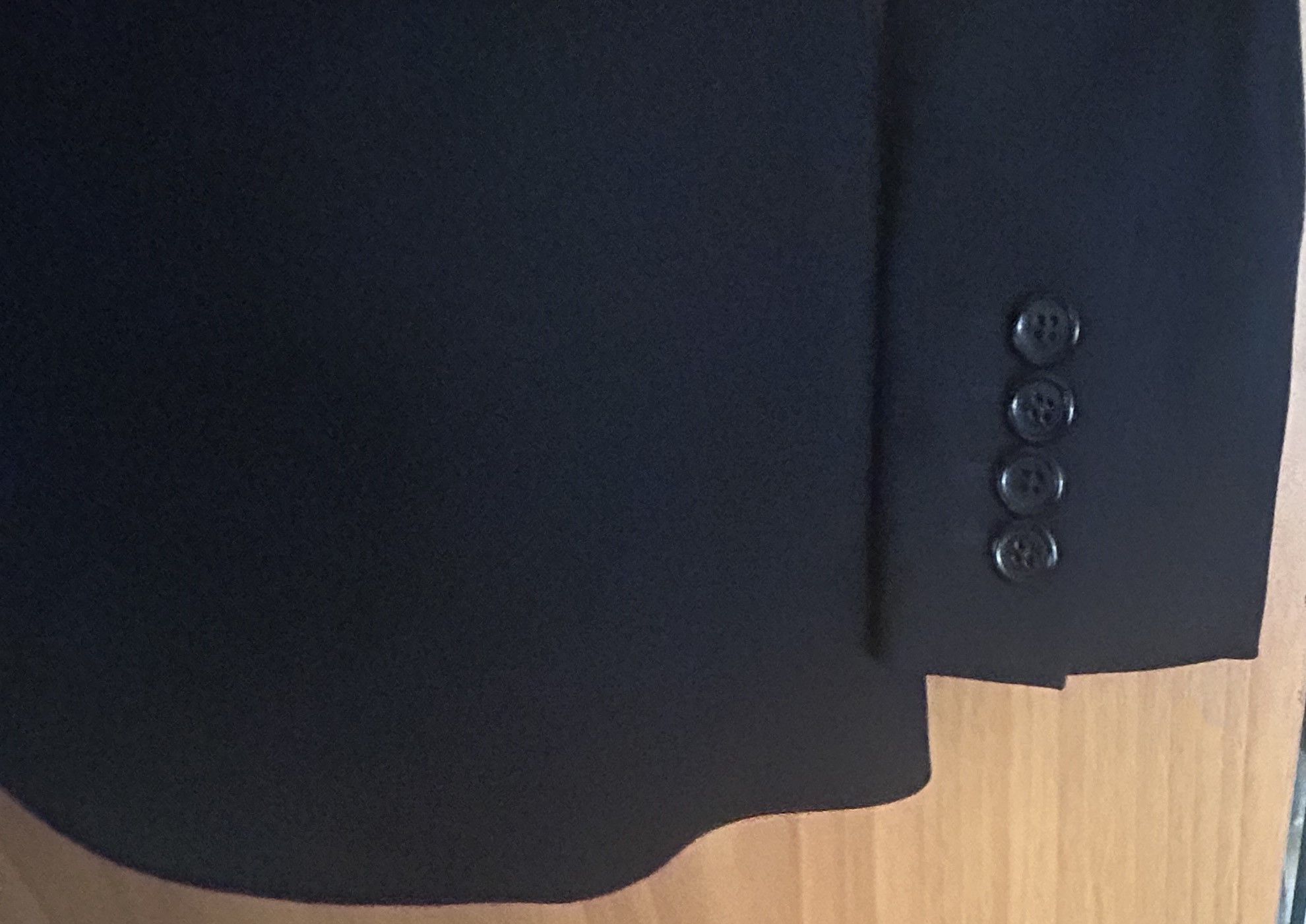 Ralph Lauren Purple Label RL Purple Label Wool Blazer Black Italy Women’s Size 2 Size XS / US 0-2 / IT 36-38 - 3 Thumbnail