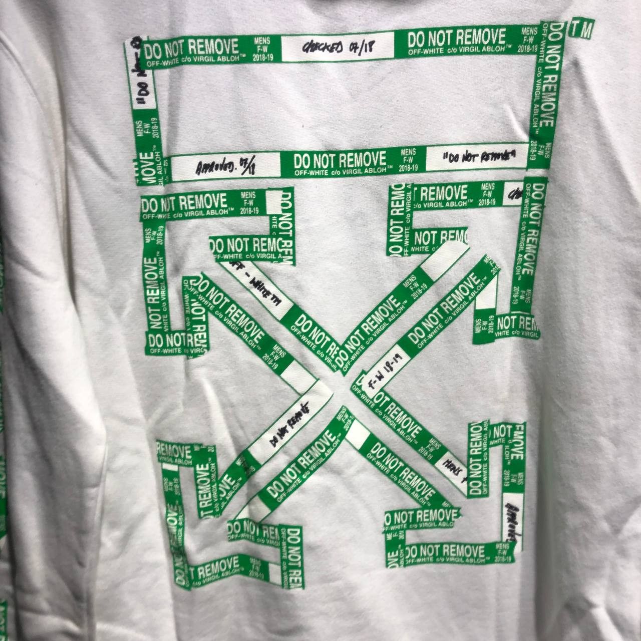 Off-White × SSENSE Off-White x SSENSE exclusive pull over hoodie Size US M / EU 48-50 / 2 - 8 Thumbnail