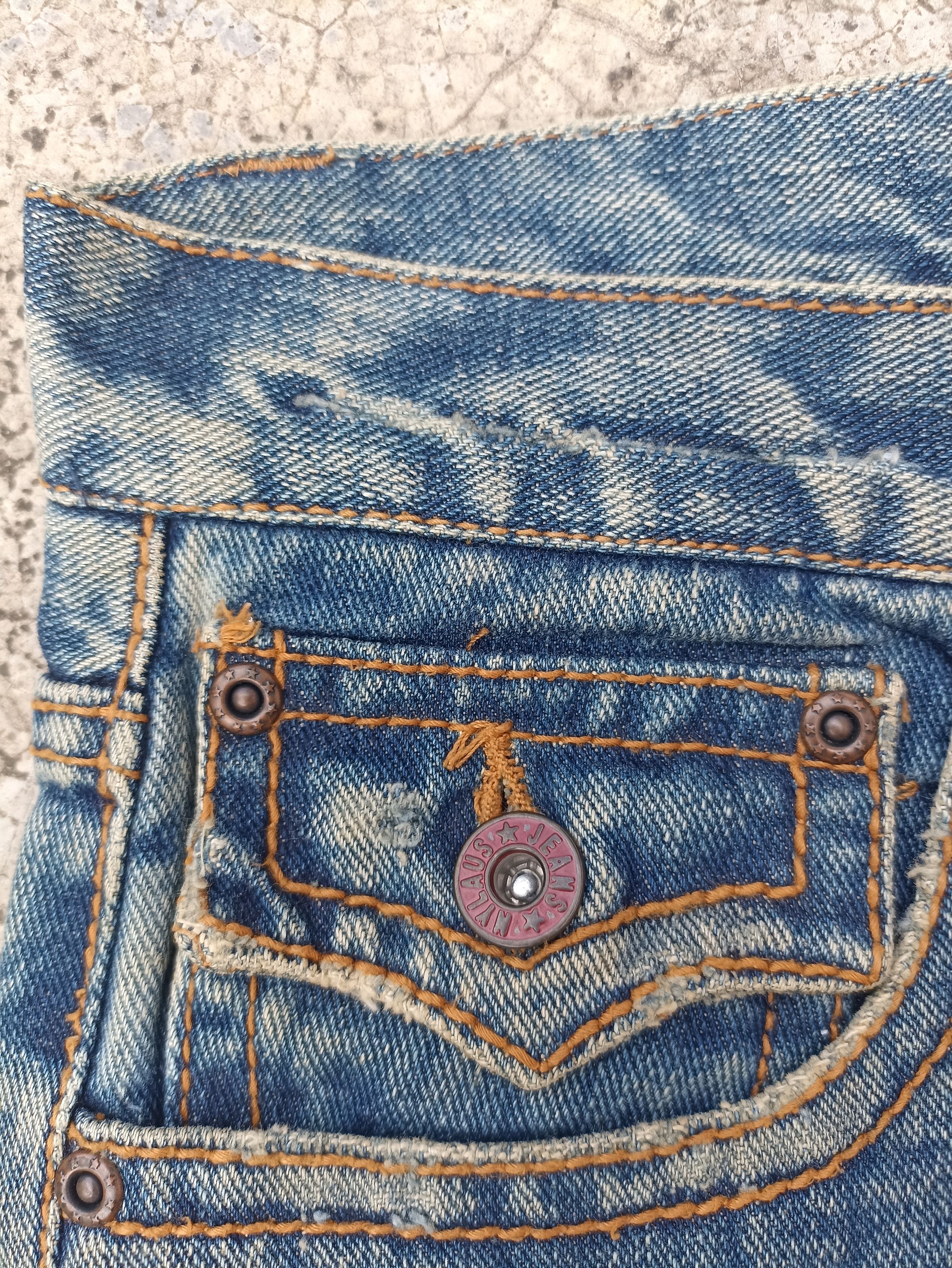 Beauty Beast Flare Nylaus Jeans Distressed Denim Beauty Beast LGB Design Size US 30 / EU 46 - 6 Thumbnail