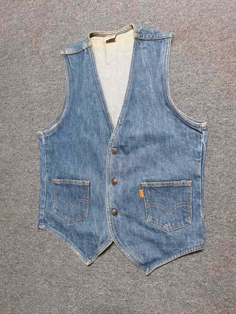 Levi's 💥Vintage levis orange tab vest Size US M / EU 48-50 / 2 - 8 Thumbnail