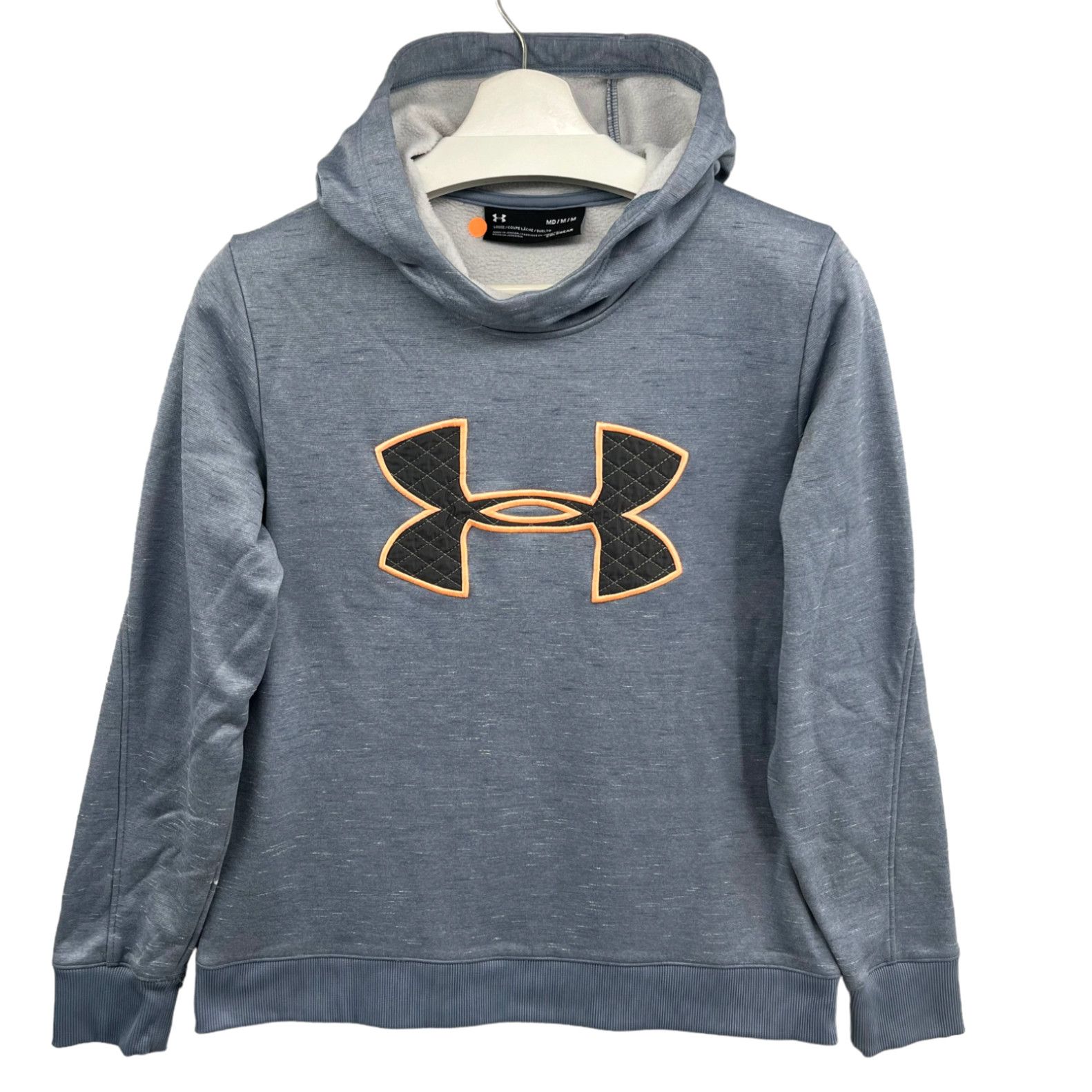 Under Armour Under Armour ColdGear Pullover Hoodie Sweatshirt Women s Medium Loose Fit Blue Grailed