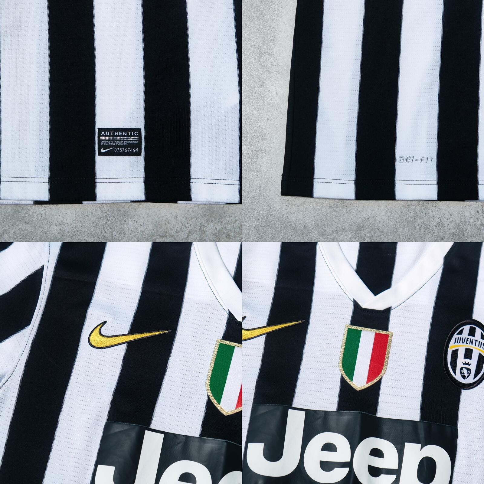 Nike 2013/14 Juventus Home Shirt Nike Chiellini (L/XL) Size US L / EU 52-54 / 3 - 6 Thumbnail