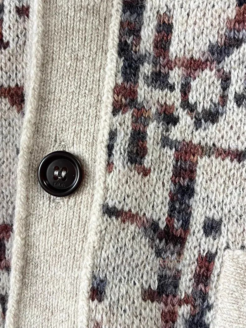 Dior Dior Woollen knitted cardigan coat Size US S / EU 44-46 / 1 - 6 Thumbnail
