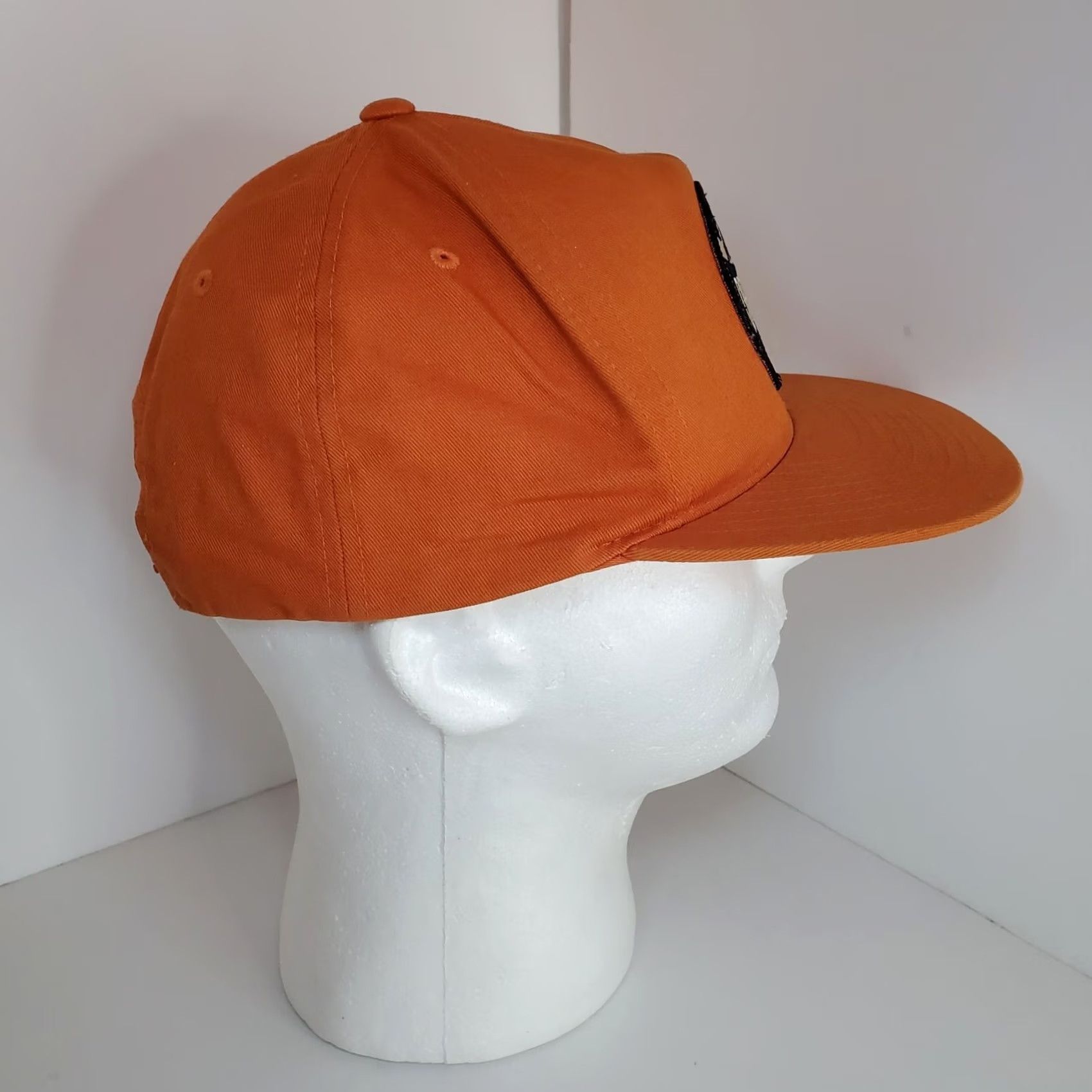 Obey OBEY Orange Canvas Baseball Cap Hat Mens One Size Streetwear Hip Hop Classic Colorful Size ONE SIZE - 3 Thumbnail