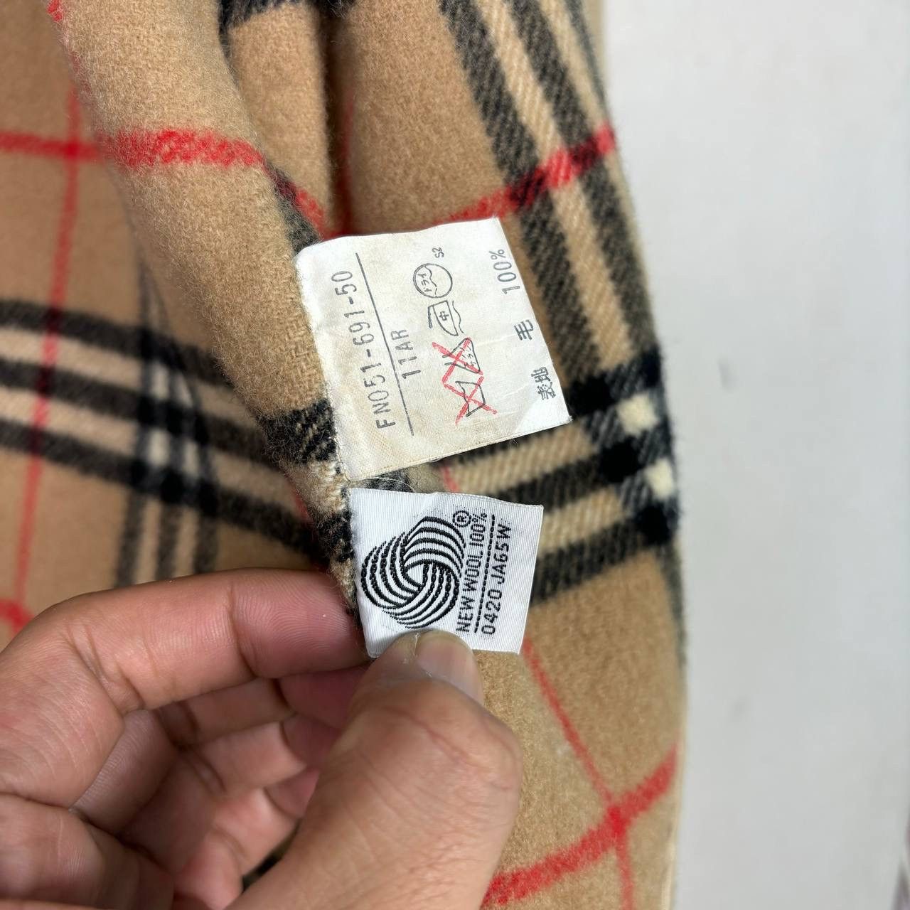 Burberry Vintage Burberry New Wool Double Breasted Camel Coat Size US M / EU 48-50 / 2 - 9 Thumbnail