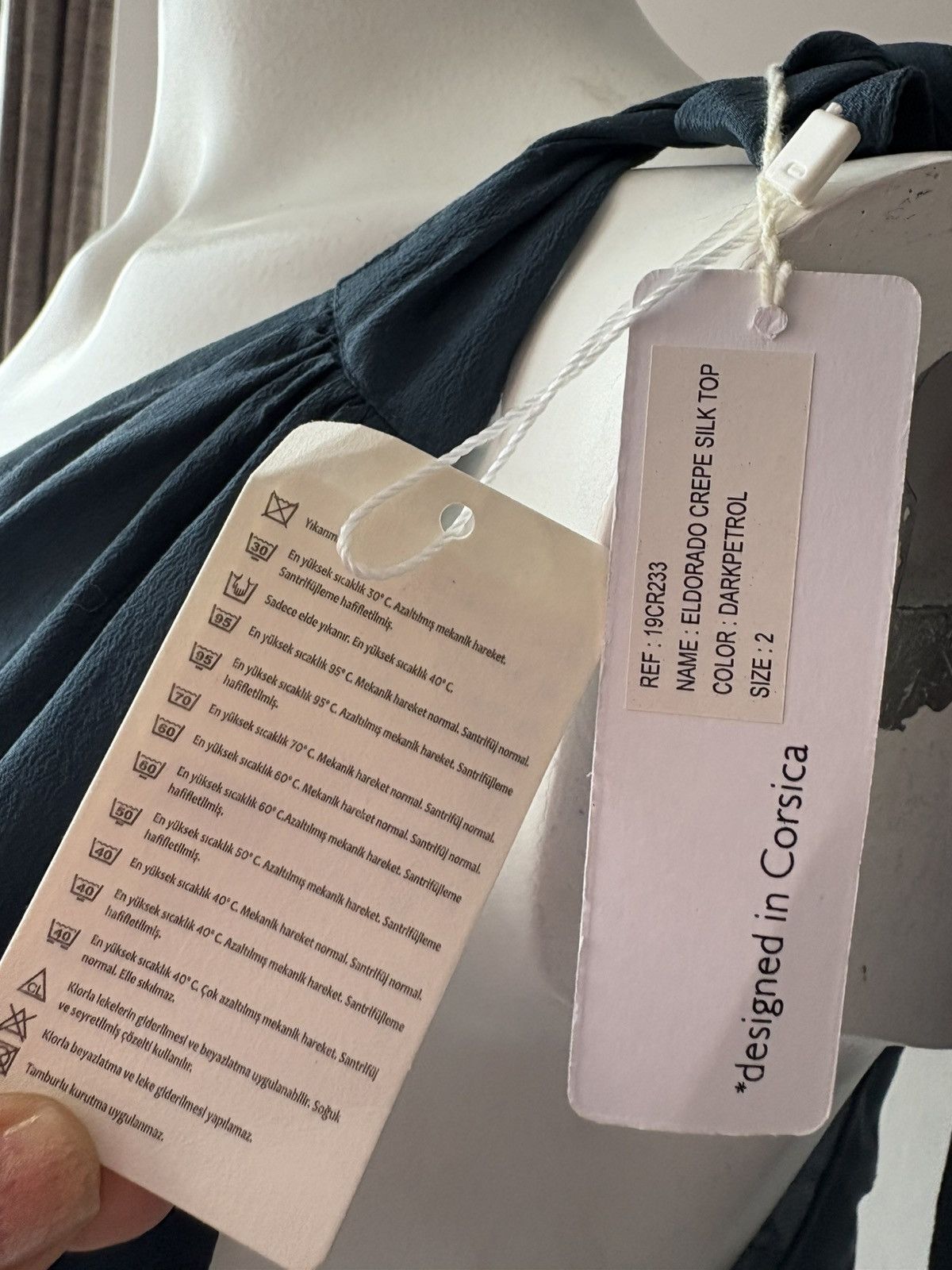 Other Mare di latte silk blouse Size M / US 6-8 / IT 42-44 - 5 Thumbnail