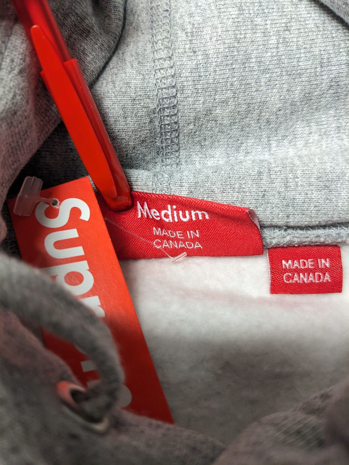 Supreme SS19 SUPREME SWAROVSKI BOX LOGO HOODED SWEATSHIRT Size US M / EU 48-50 / 2 - 5 Thumbnail