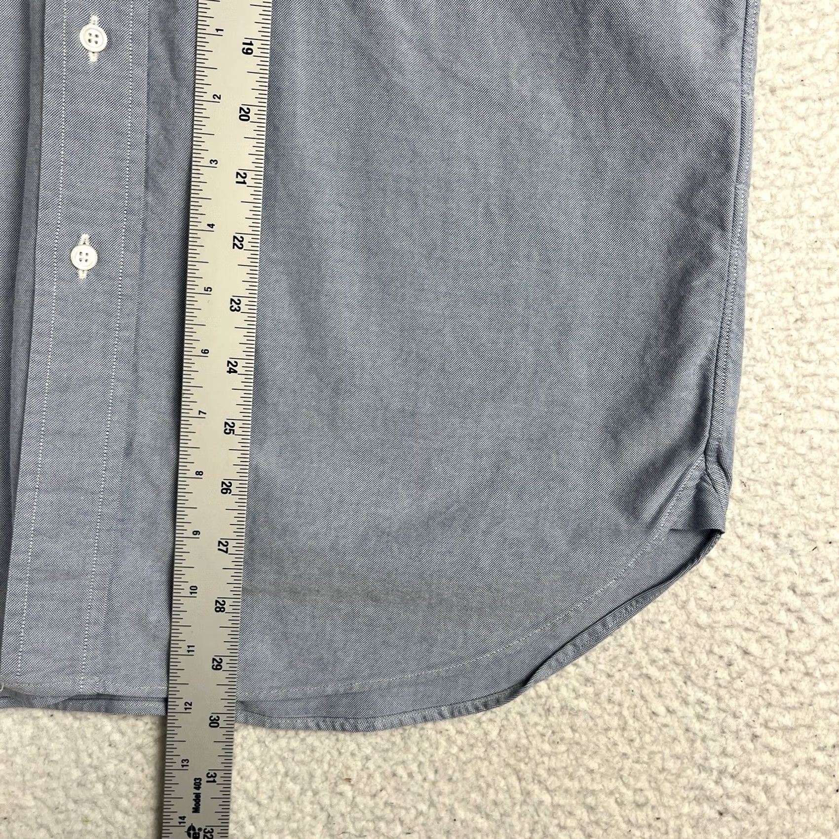 Brooks Brothers VINTAGE Brooks Brothers Regent Shirt 16-33 Blue Oxford Cotton USA Made Size US L / EU 52-54 / 3 - 4 Thumbnail