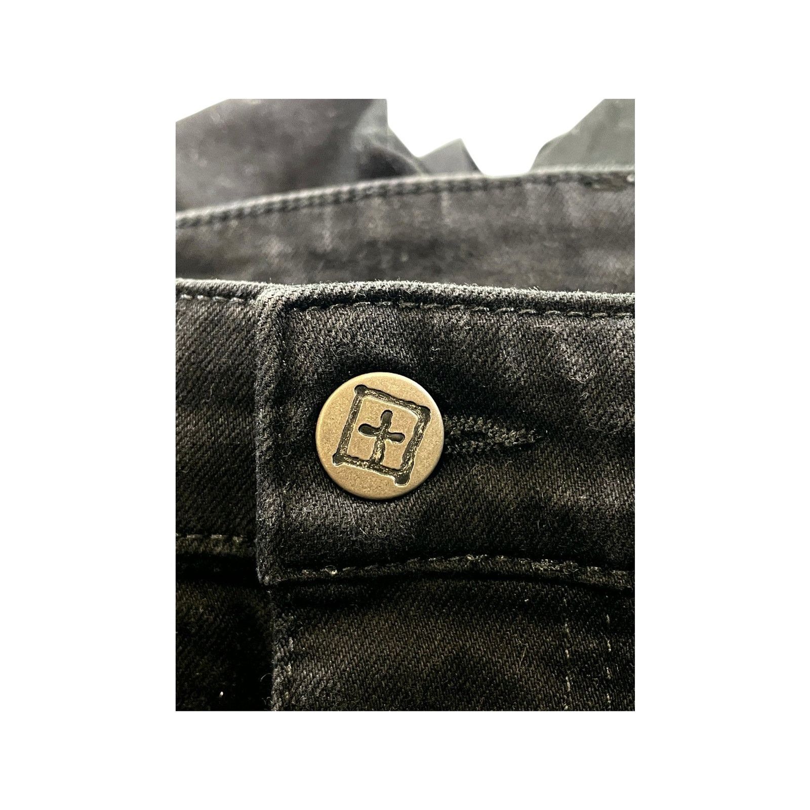 Ksubi Ksubi "Plus" Black & Yellow Jeans Size US 30 / EU 46 - 5 Thumbnail