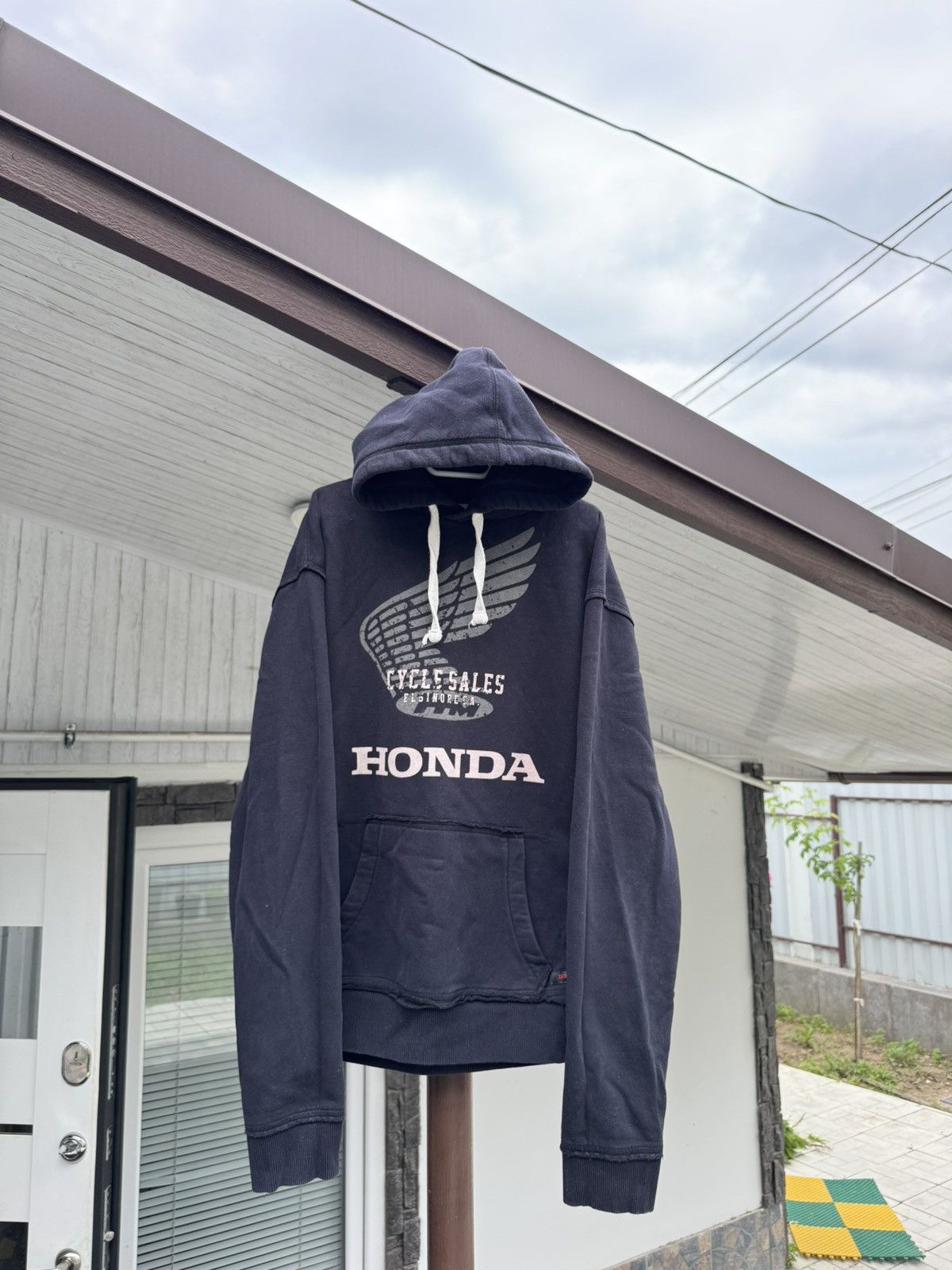 Honda × Vintage Vintage Racing Hoodie Honda Black Size US L / EU 52-54 / 3 - 1 Thumbnail