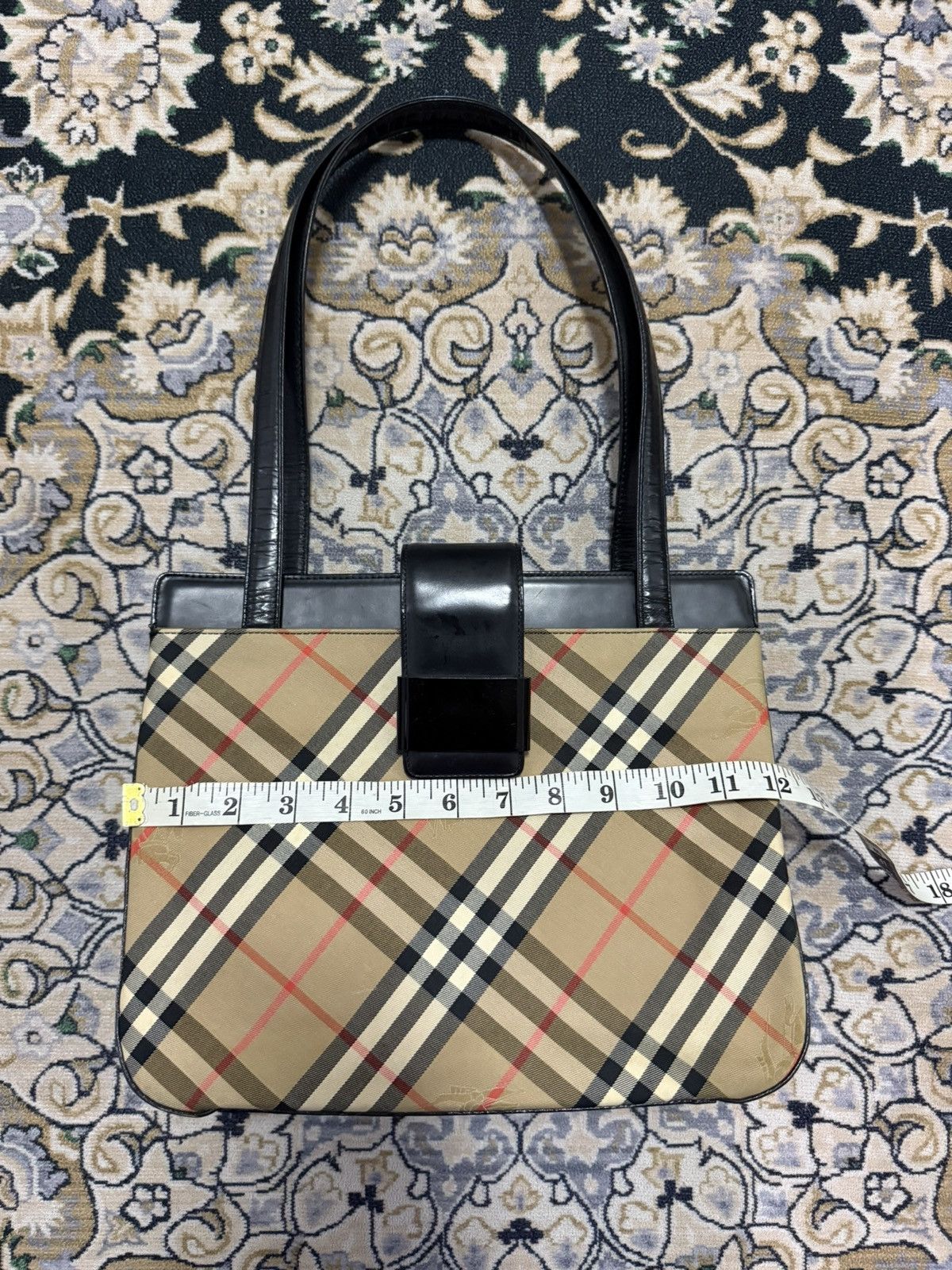 Burberry Vintage burberrys nova check handbag Size ONE SIZE - 10 Thumbnail