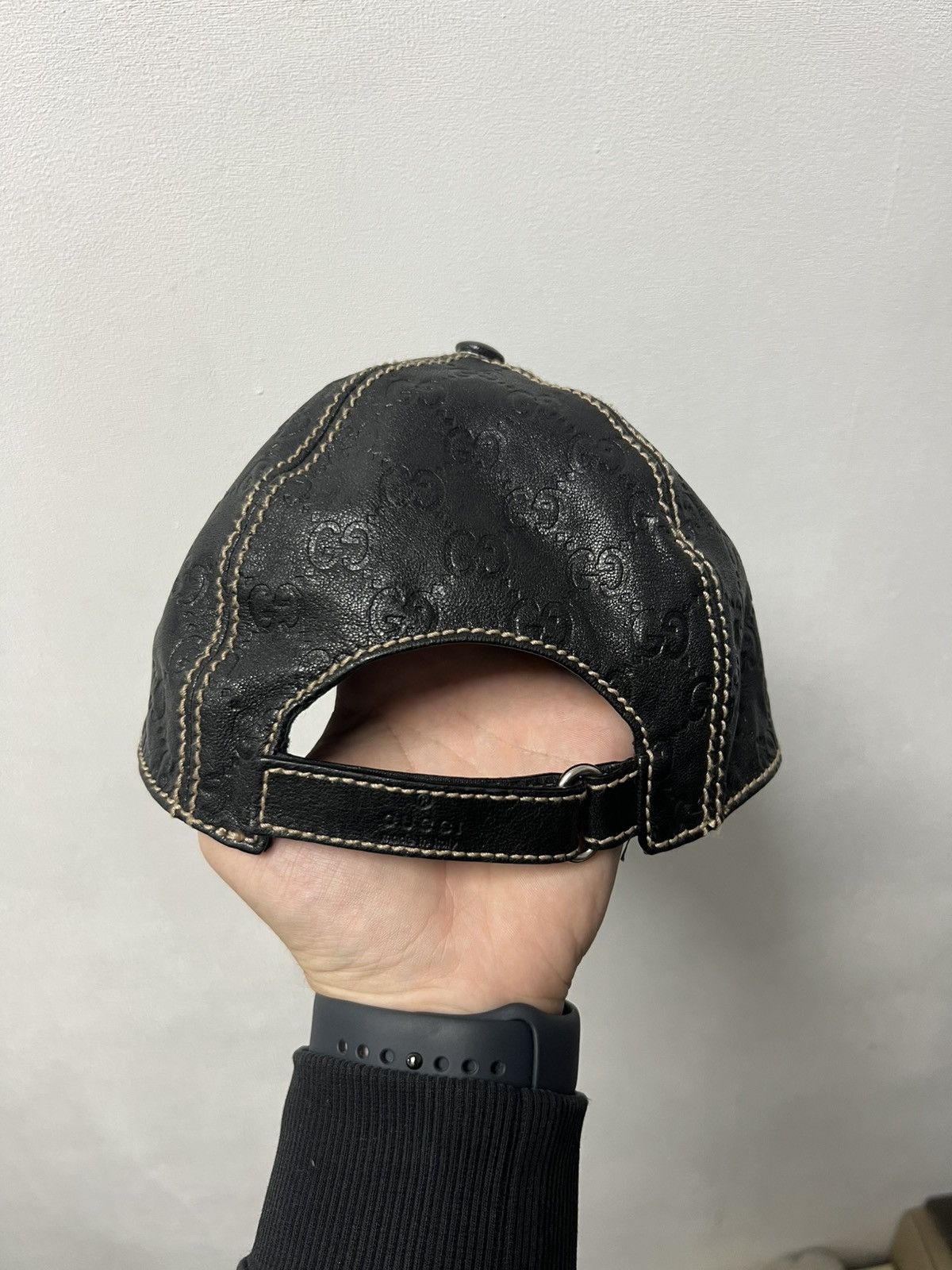 Gucci Vintage Gucci Cap Monogram Size ONE SIZE - 7 Thumbnail