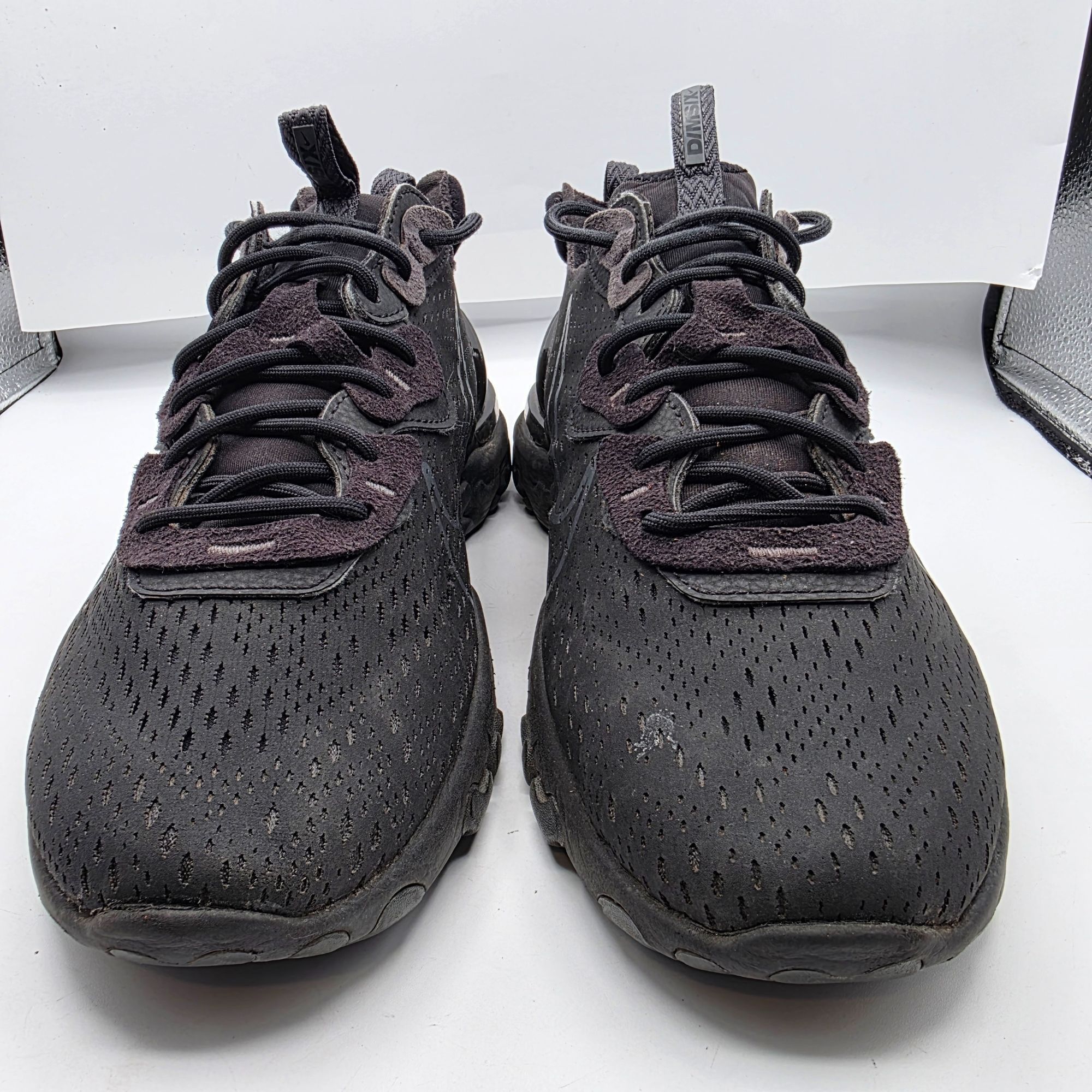 Nike Nike React Vision Mens Size 11 Triple Black Athletic Shoes W Size US 11 / EU 44 - 2 Thumbnail