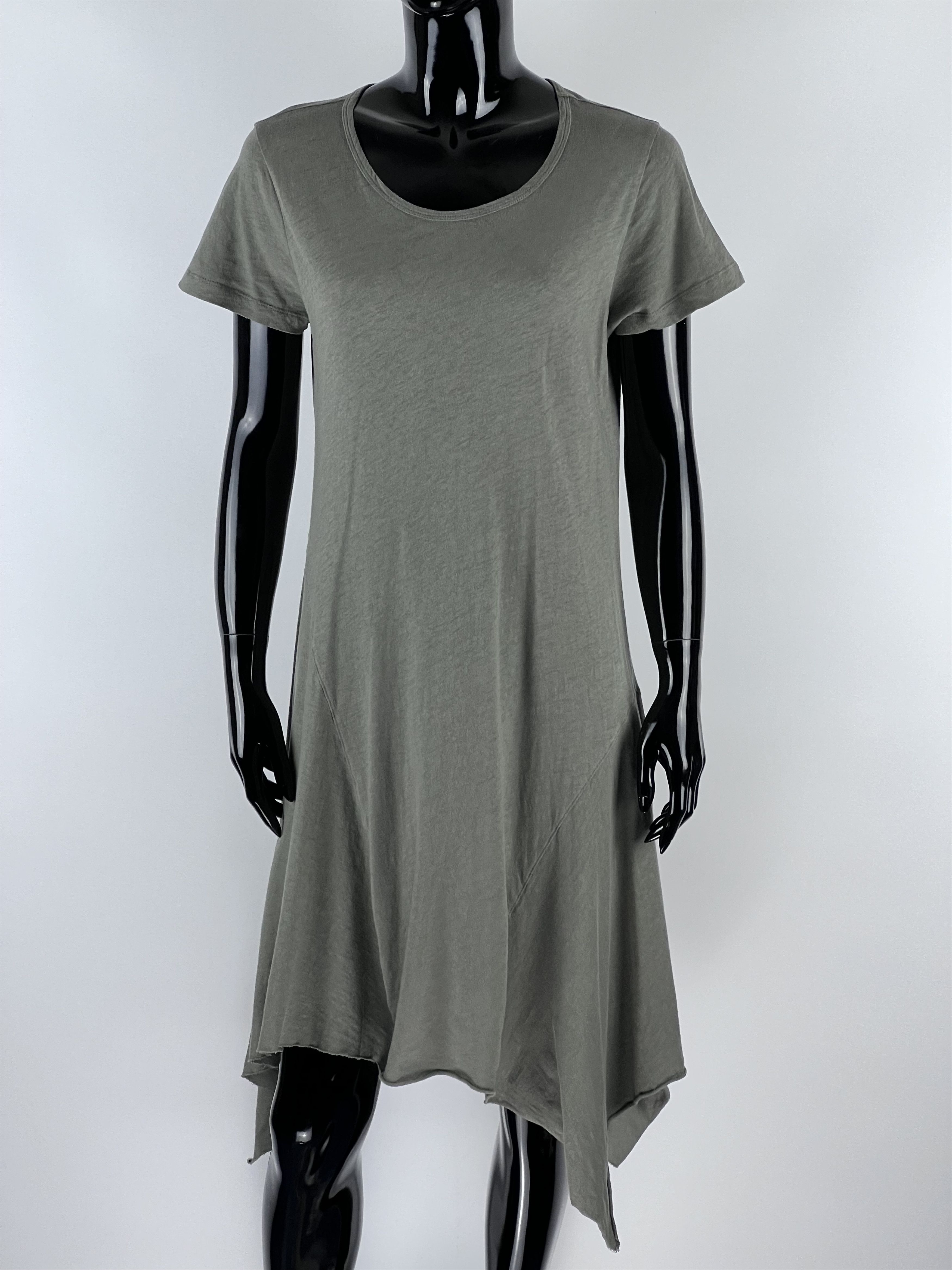 Allsaints AllSaints Asymmetrical Cotton Dress Size M Size M / US 6-8 / IT 42-44 - 1 Thumbnail