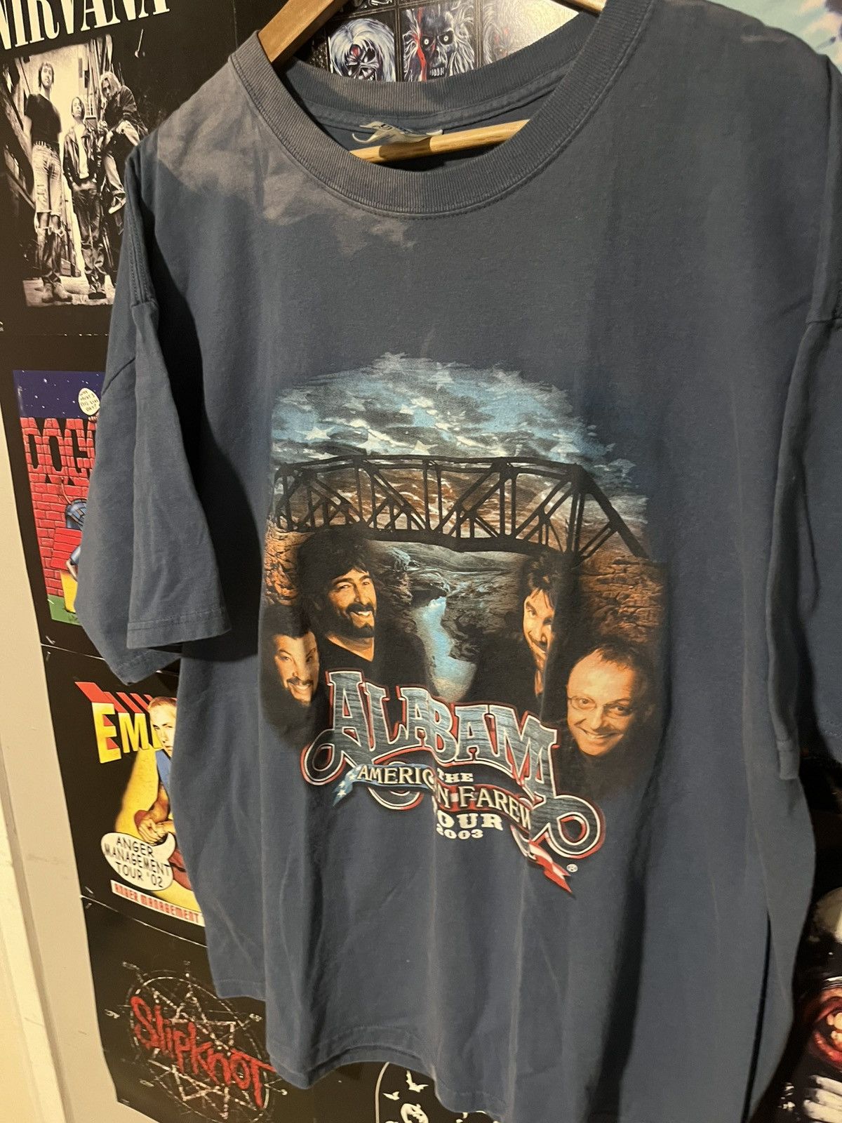 Gildan Vintage Y2K 2000’s 2003 Alabama American Farewell band shirt Size US XXL / EU 58 / 5 - 2 Thumbnail
