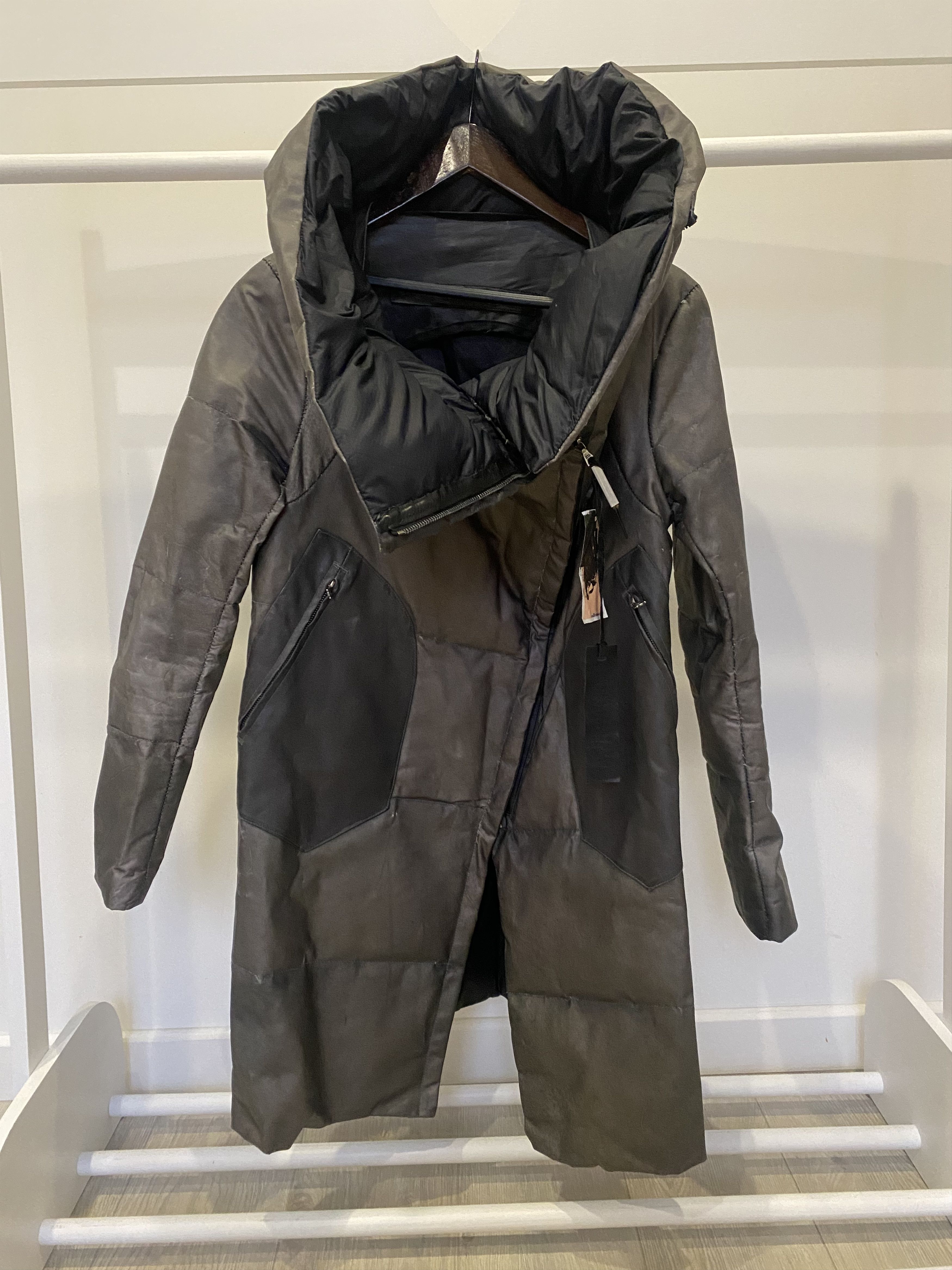 Isaac Sellam Experience Isaac Sellam Experience Rare Leather Down Insulated Jacket Size XS / US 0-2 / IT 36-38 - 2 Thumbnail