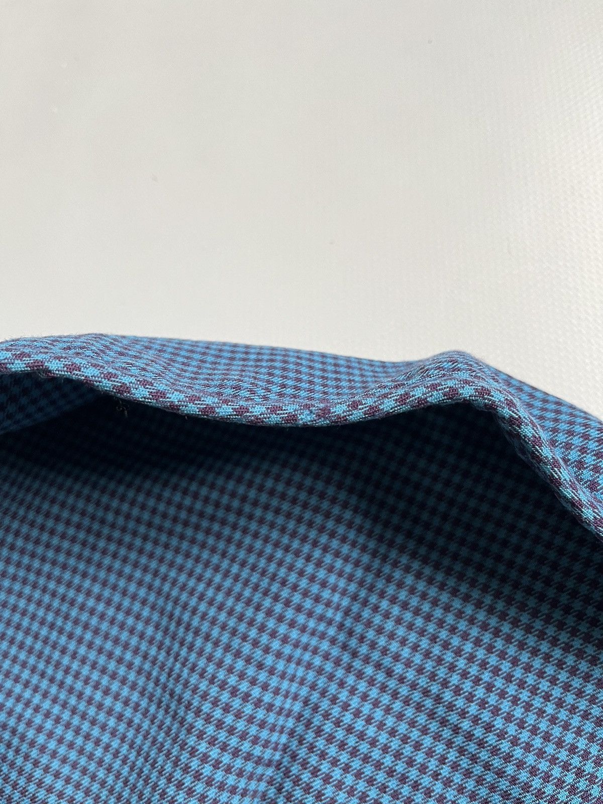 Designer × Japanese Brand × Masaki Matsushima Masaki Matsushima Homme Blue Plaid Scarf Size ONE SIZE - 16 Thumbnail