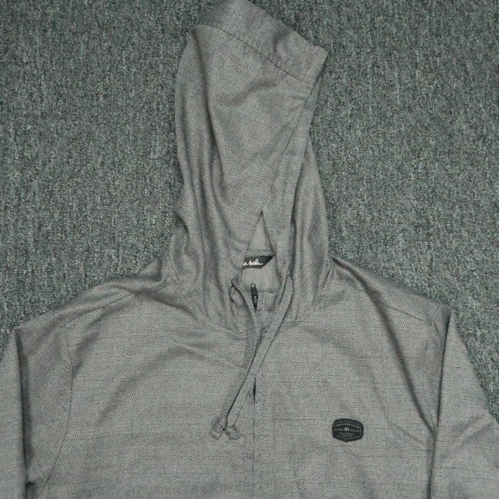 TravisMathew Travis Mathew Jacket Men M Gray Full Zip Hooded Pockets Golf Size US M / EU 48-50 / 2 - 2 Thumbnail