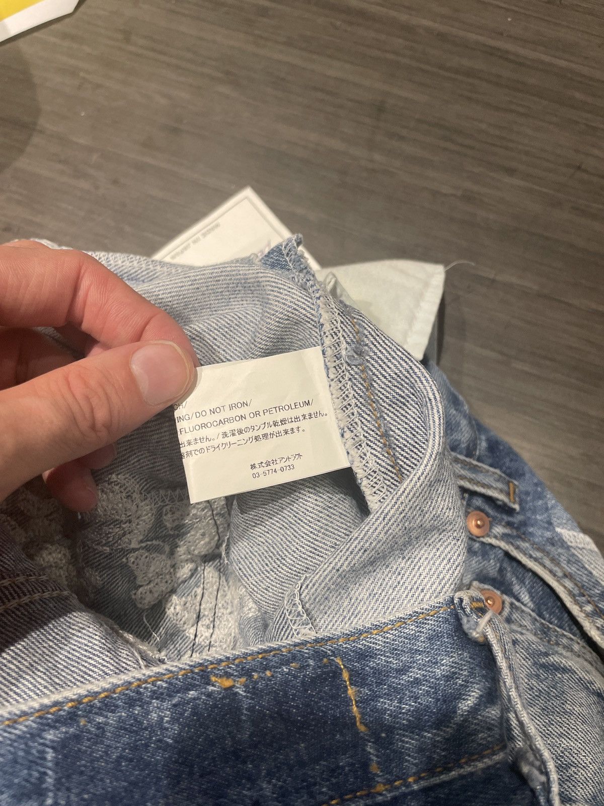 DENIM TEARS × READYMADE Readymade x Denim Tears Flare Jeans Size US 30 / EU 46 - 7 Thumbnail