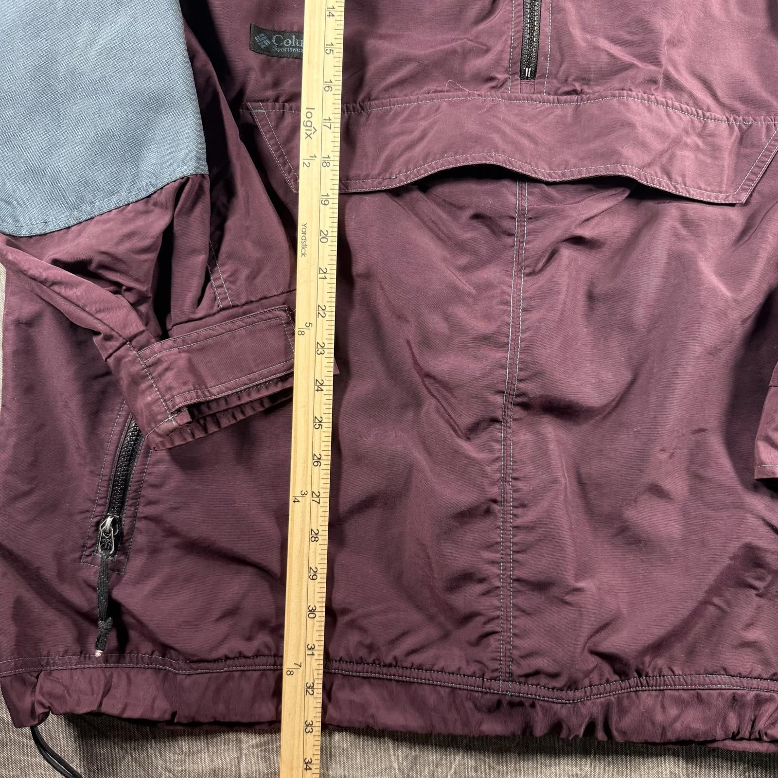 Columbia Columbia Jacket Men's Burgundy Vintage Big & Tall Size US M / EU 48-50 / 2 - 5 Thumbnail