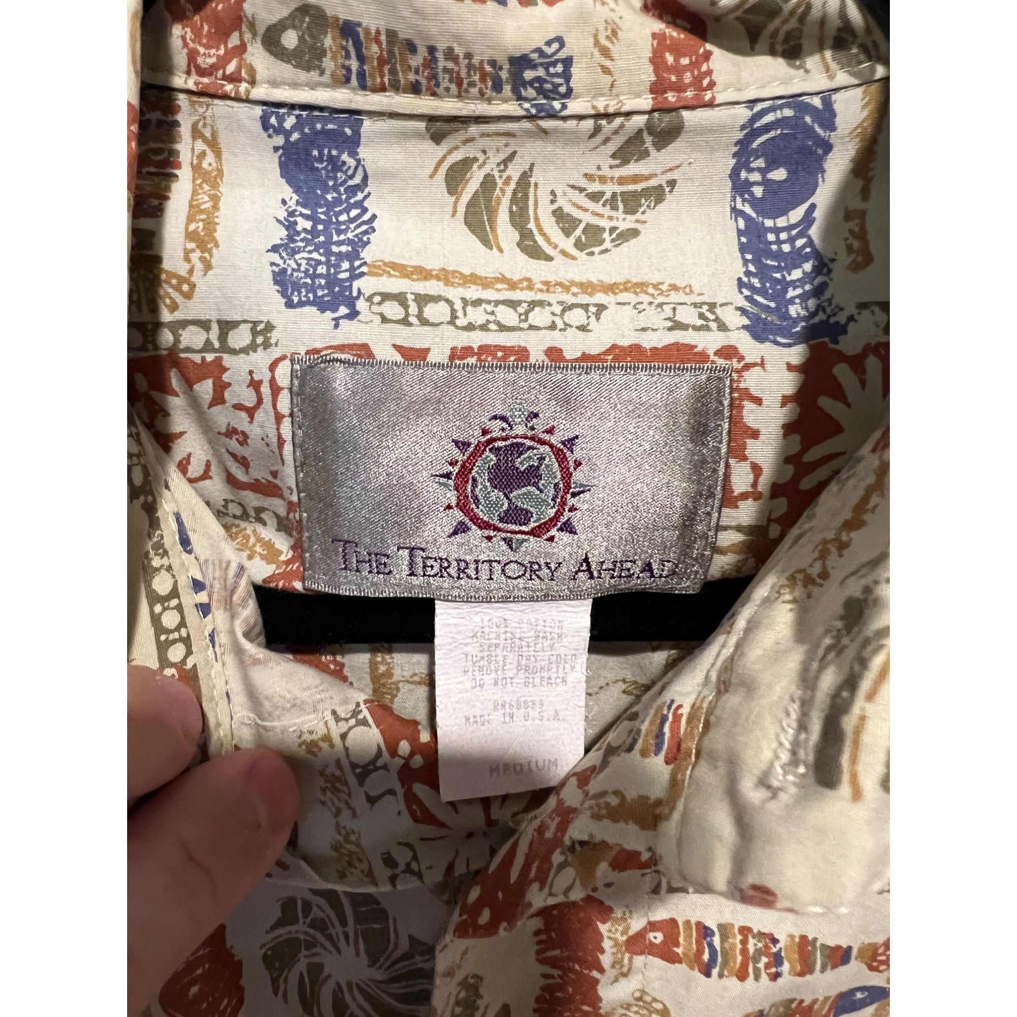 The Territory Ahead The Territory Ahead Short Sleeve Button Up - Size M Size US M / EU 48-50 / 2 - 2 Thumbnail