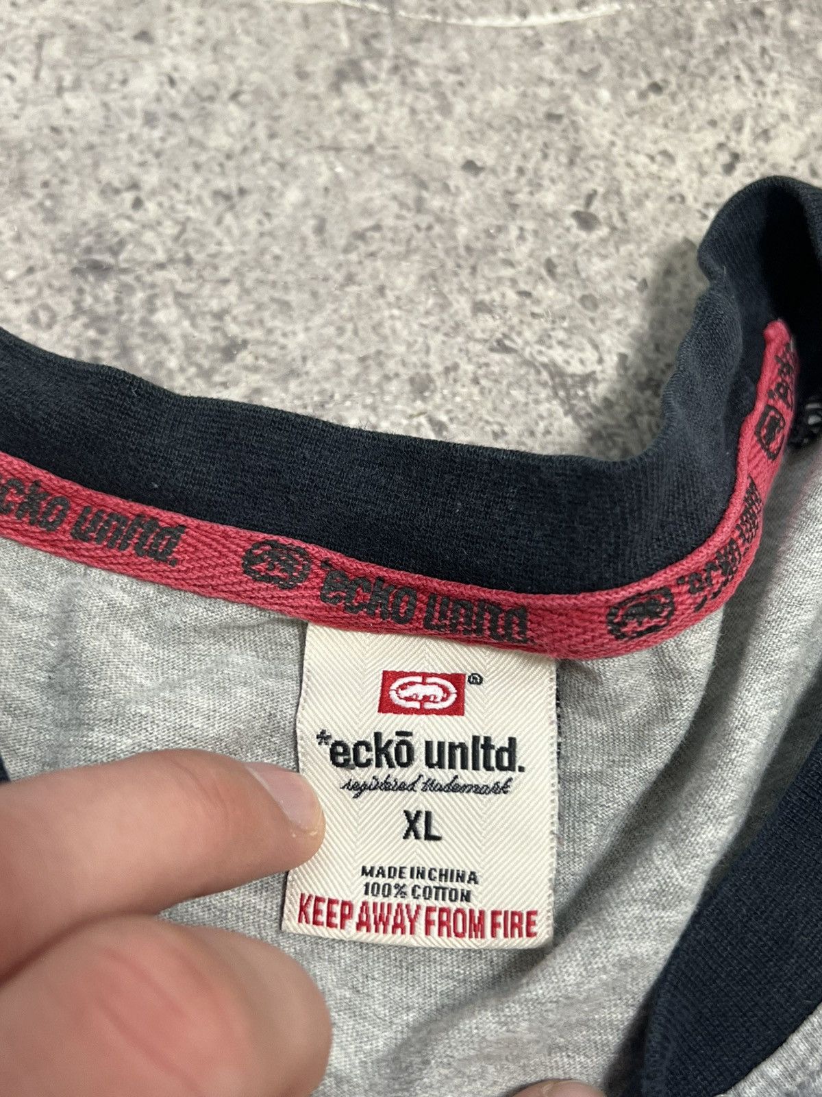 Ecko Unltd. × Vintage 💎 90s 00s y2k Size XL Logo Spell out Tee T-shirt Art Size US XL / EU 56 / 4 - 5 Thumbnail